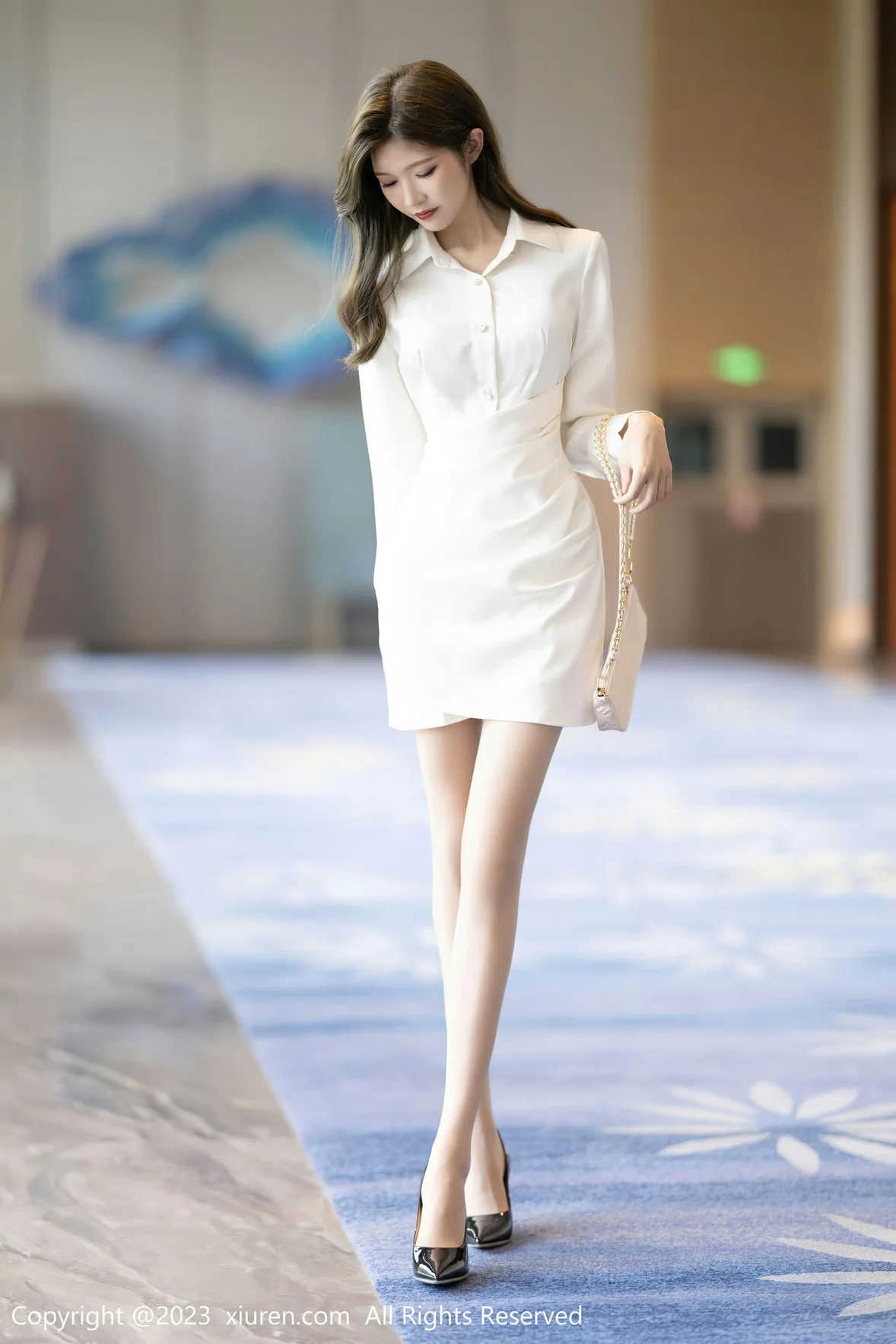 图片[5] - XiuRen 秀人 No.6882 程程程- 白色OL性感写真 [85P] - 机器猫次元 - 机器猫次元