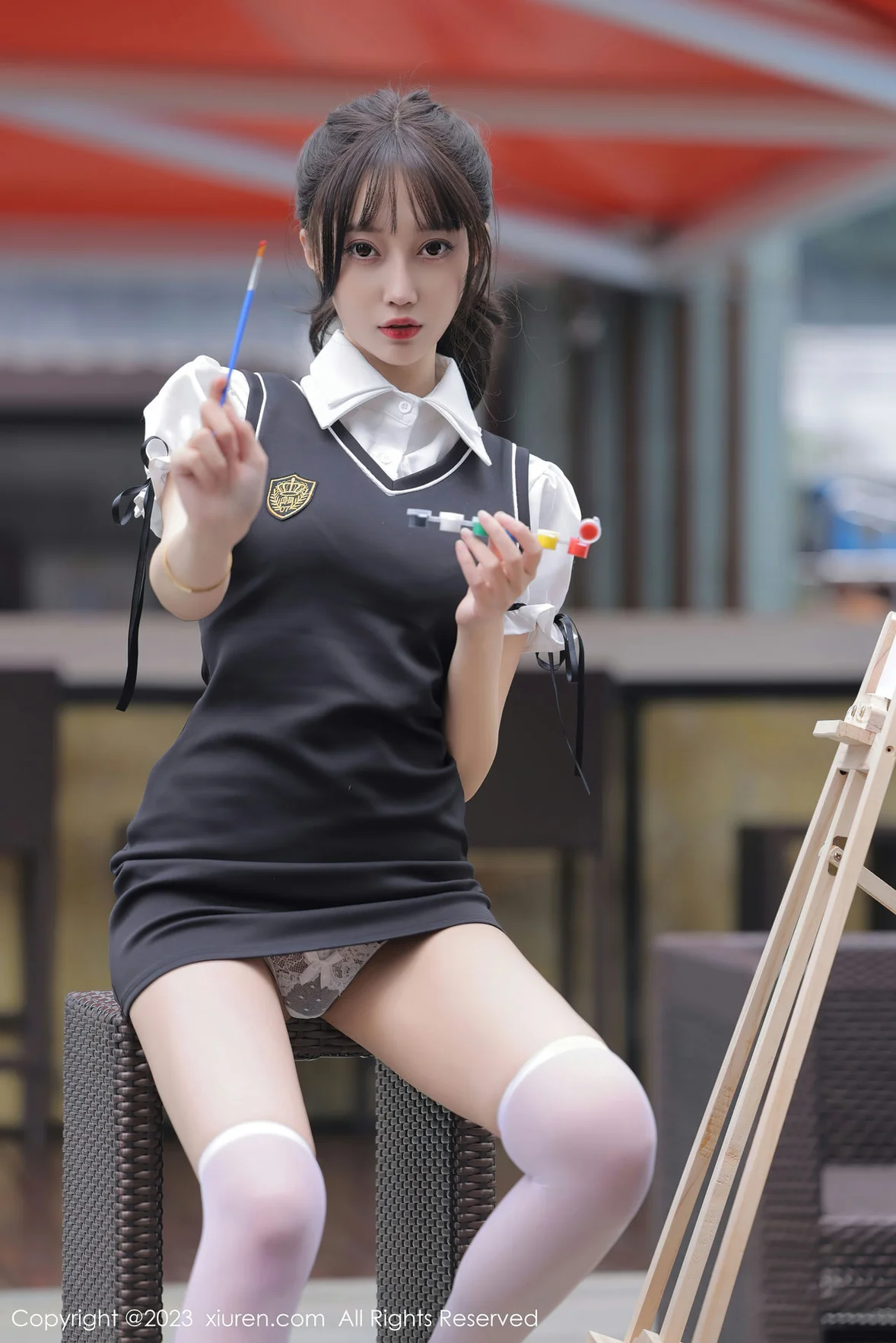图片[8] - XiuRen 秀人 No.6889 玥儿玥er 黑色背带裙广州旅拍 [73P] - 机器猫次元 - 机器猫次元