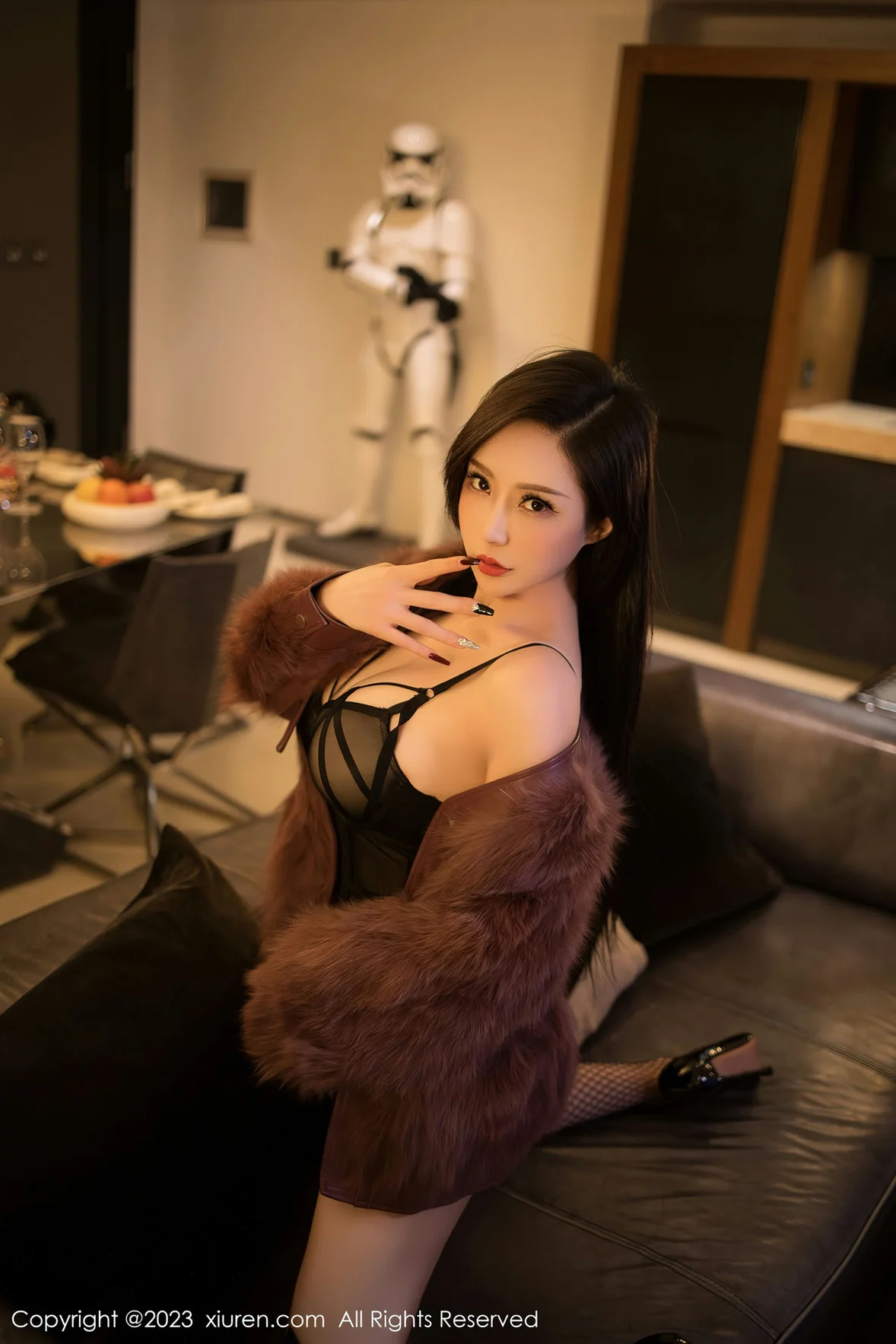 图片[6] - XiuRen 秀人 No.6908 大琪琪Emily 黑色情趣内衣 [83P] - 机器猫次元 - 机器猫次元