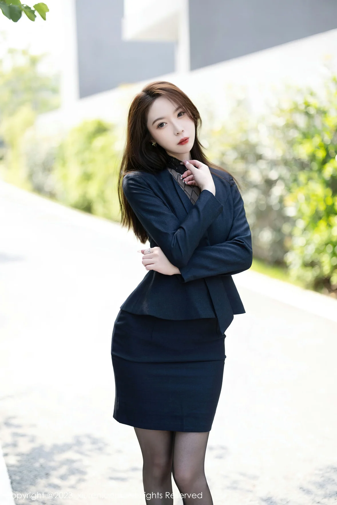 图片[1] - XiuRen 秀人 No.6914 梦心玥 薄纱高开叉性感写真 [90P] - 机器猫次元 - 机器猫次元