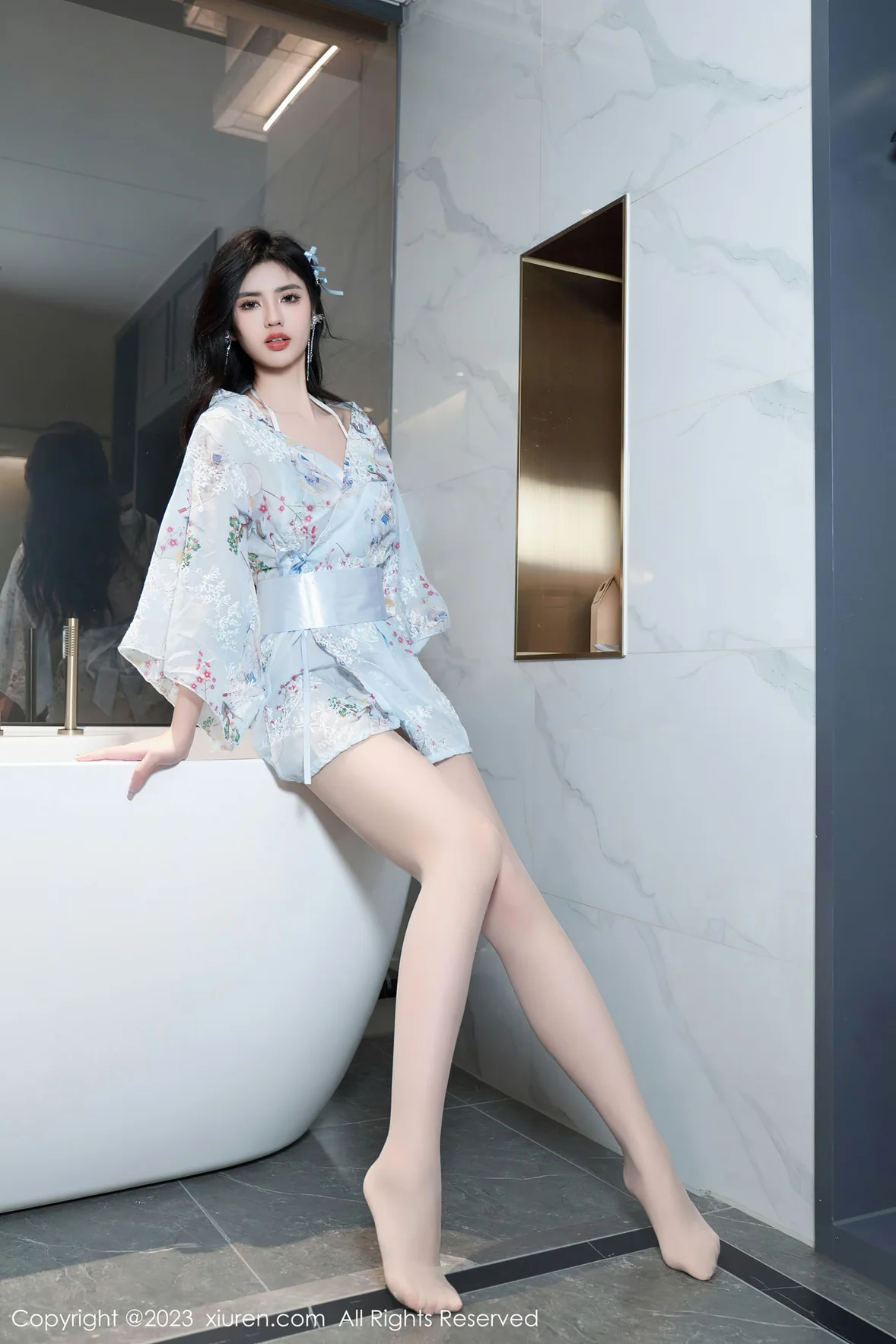 图片[6] - XiuRen 秀人 No.6924 浅浅Danny 原色丝袜性感写真 [80P] - 机器猫次元 - 机器猫次元
