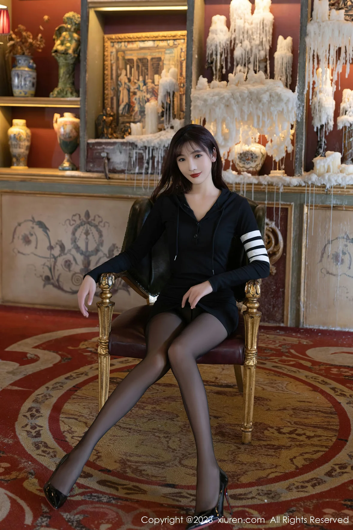 图片[2] - XiuRen 秀人 No.6925 陆萱萱 黑色运动裙性感写真 [83P] - 机器猫次元 - 机器猫次元