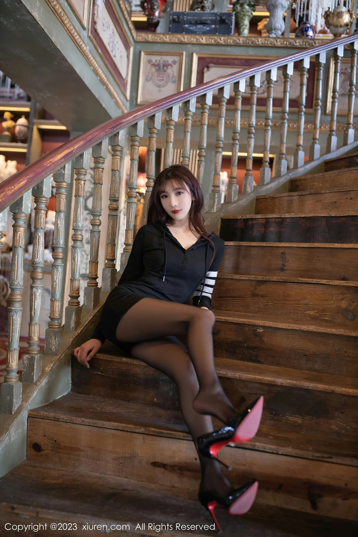 图片[5] - XiuRen 秀人 No.6925 陆萱萱 黑色运动裙性感写真 [83P] - 机器猫次元 - 机器猫次元