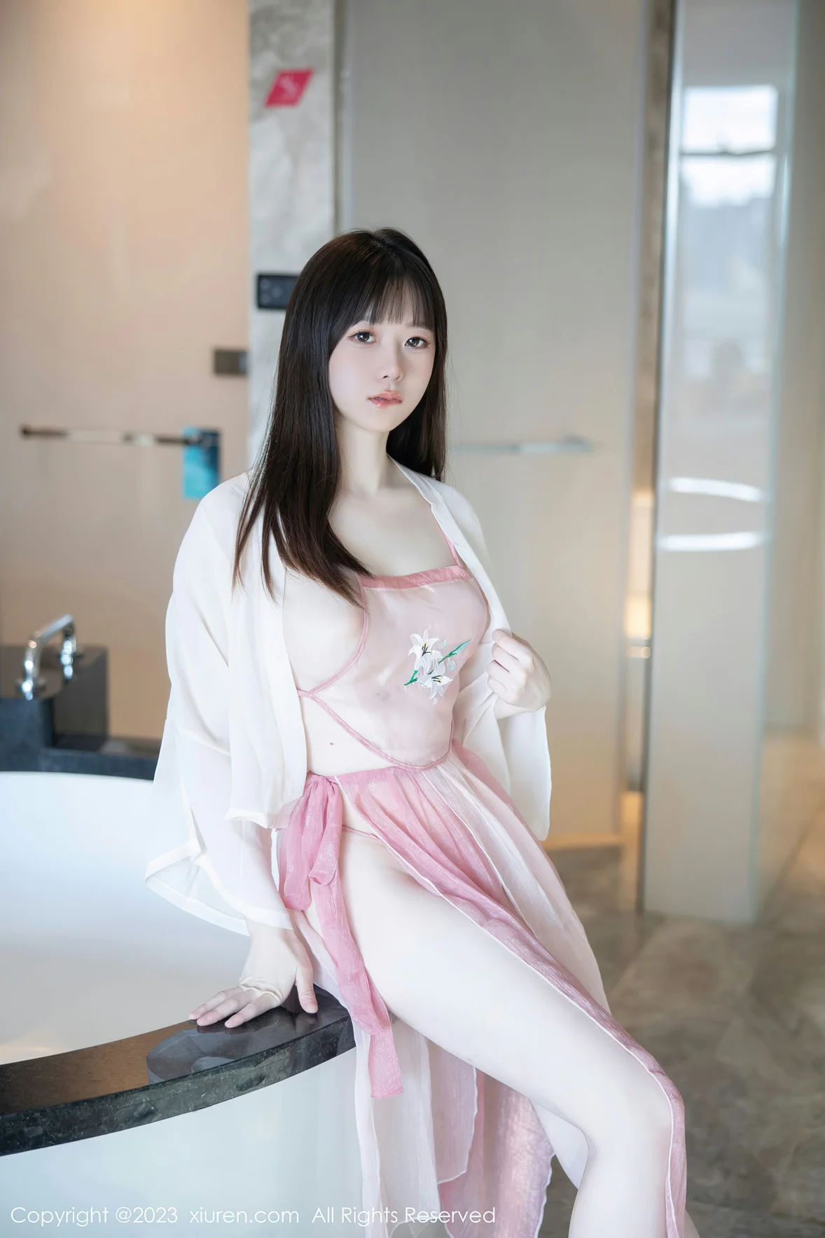 图片[4] - XiuRen 秀人 No.6926 林悠悠 首套写真粉色古装 [78P] - 机器猫次元 - 机器猫次元