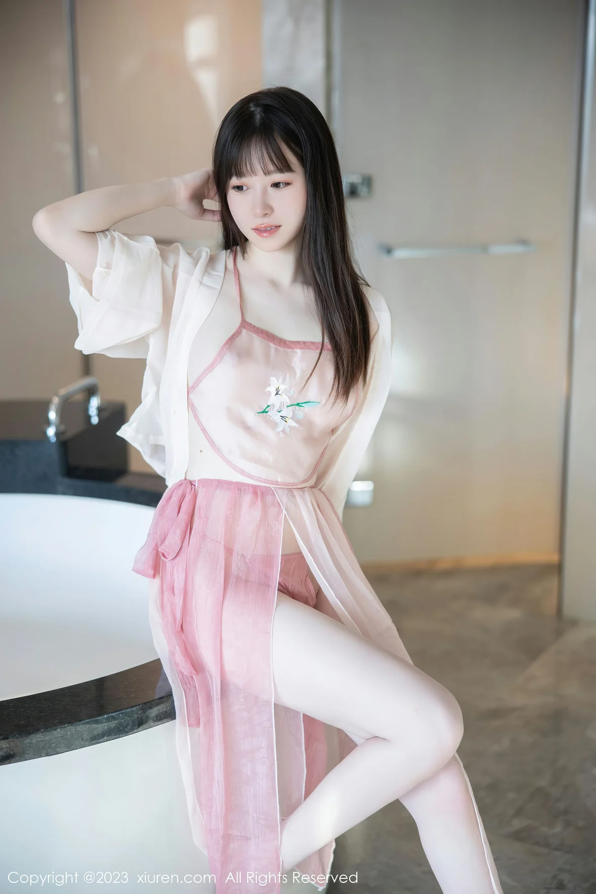 图片[8] - XiuRen 秀人 No.6926 林悠悠 首套写真粉色古装 [78P] - 机器猫次元 - 机器猫次元