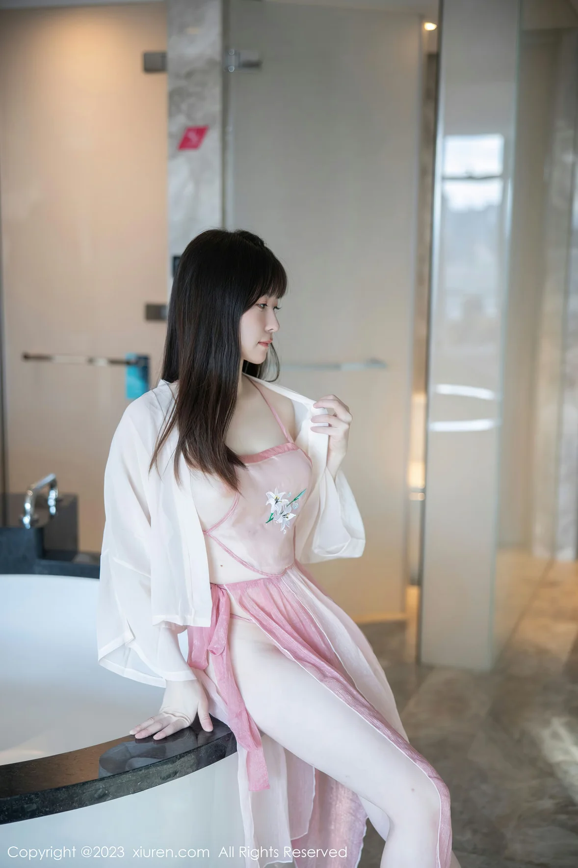 图片[3] - XiuRen 秀人 No.6926 林悠悠 首套写真粉色古装 [78P] - 机器猫次元 - 机器猫次元