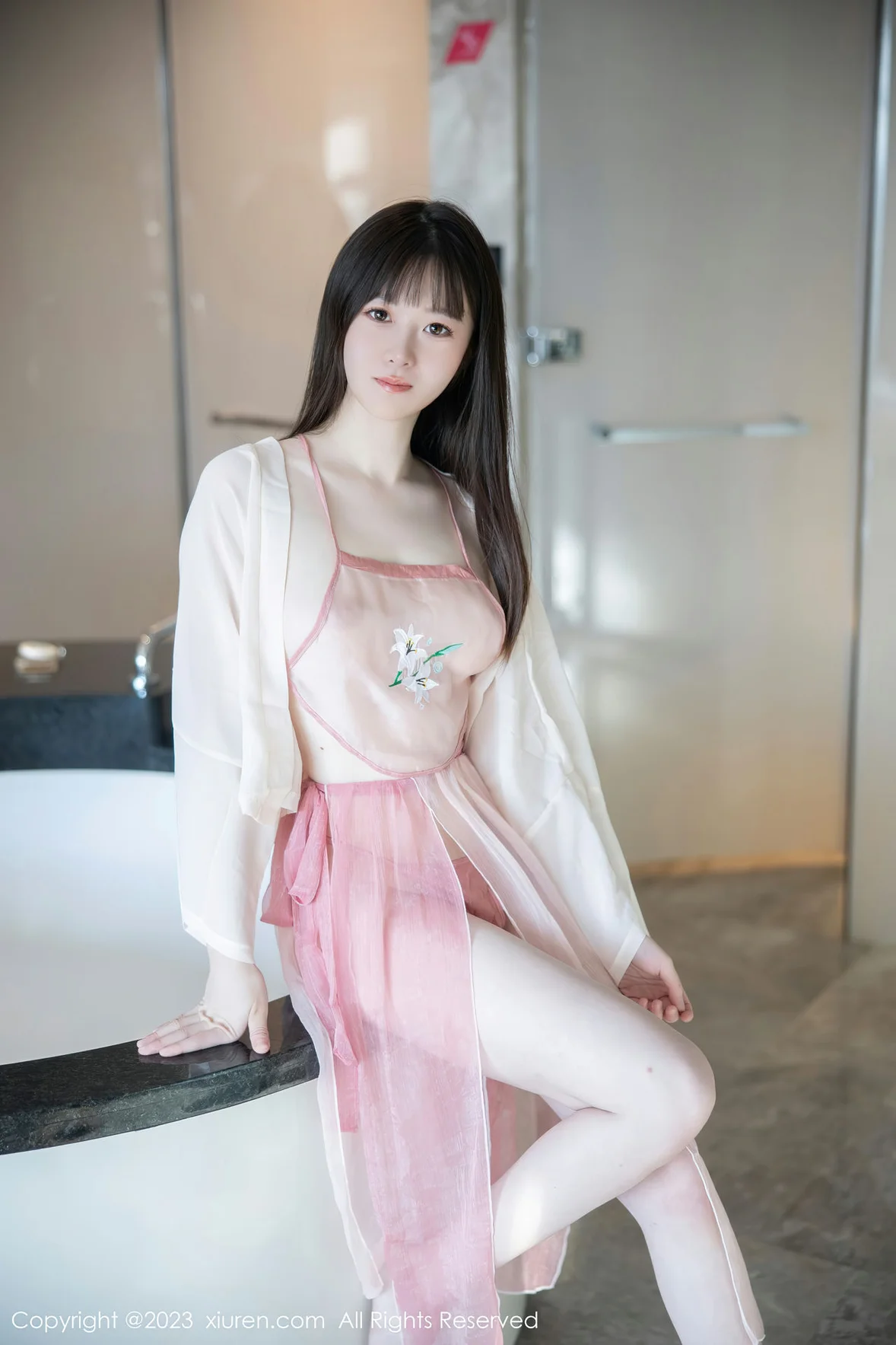 图片[7] - XiuRen 秀人 No.6926 林悠悠 首套写真粉色古装 [78P] - 机器猫次元 - 机器猫次元