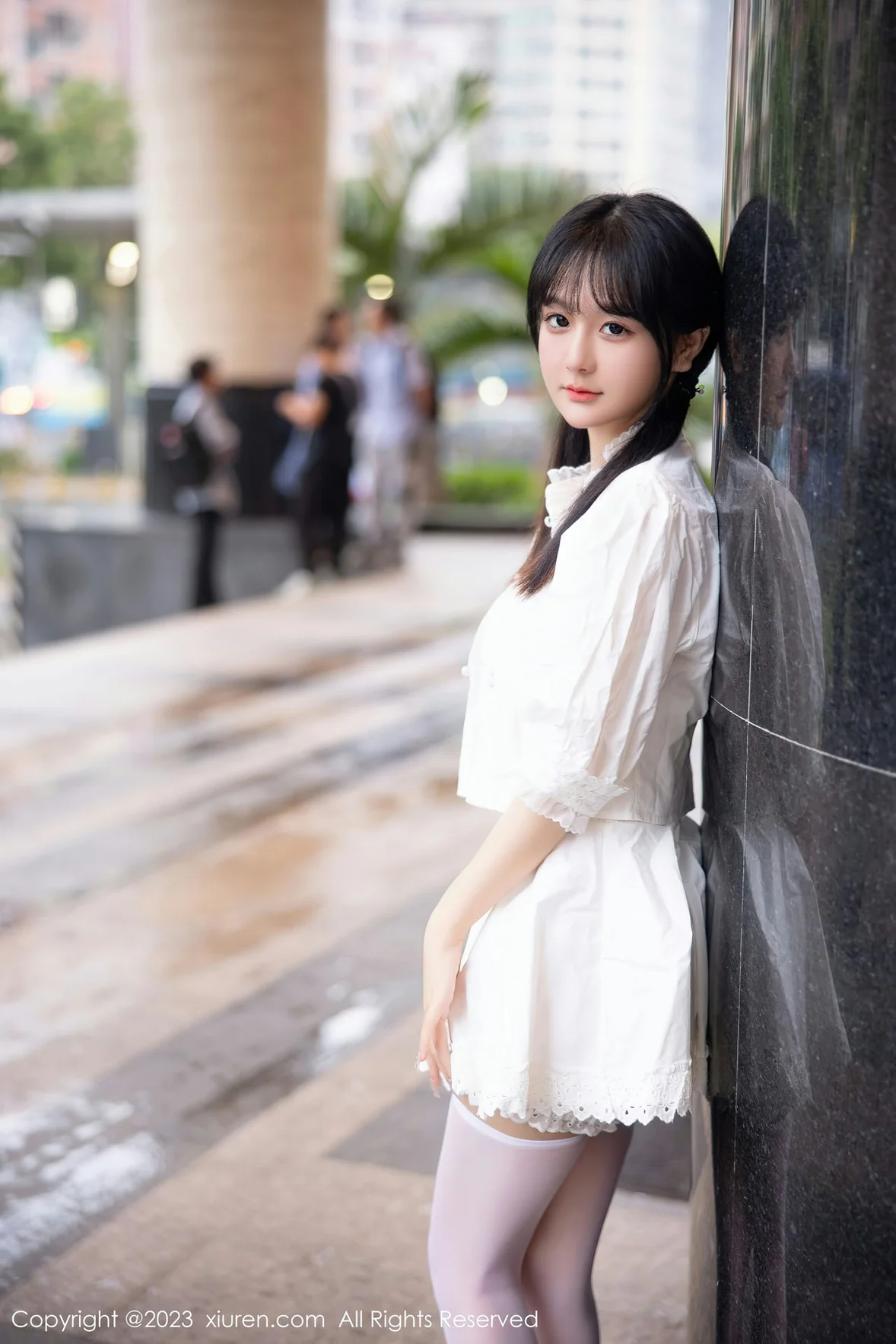图片[2] - XiuRen 秀人 No.6933 幼幼 连衣短裙性感写真 [84P] - 机器猫次元 - 机器猫次元