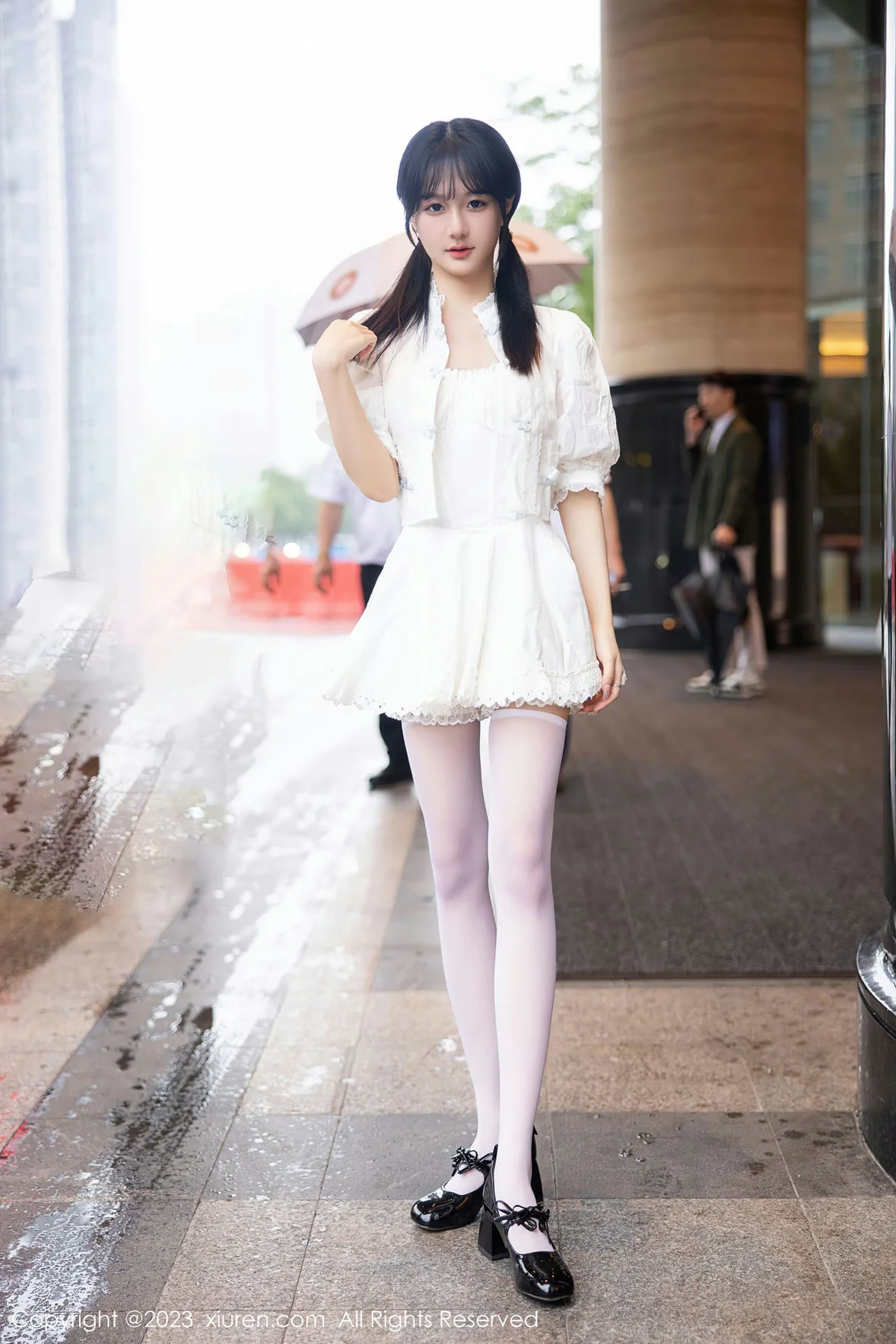 图片[1] - XiuRen 秀人 No.6933 幼幼 连衣短裙性感写真 [84P] - 机器猫次元 - 机器猫次元