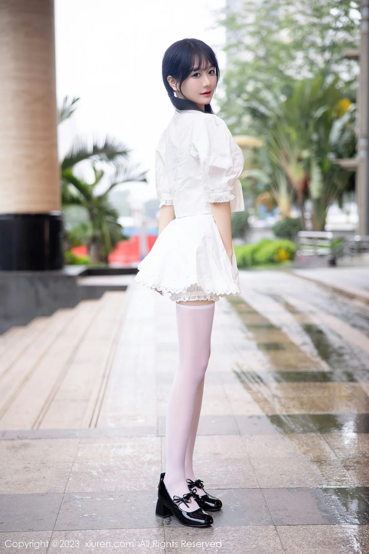 图片[3] - XiuRen 秀人 No.6933 幼幼 连衣短裙性感写真 [84P] - 机器猫次元 - 机器猫次元