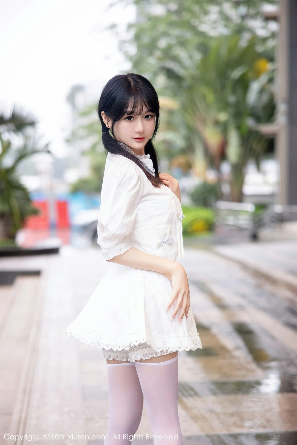 图片[4] - XiuRen 秀人 No.6933 幼幼 连衣短裙性感写真 [84P] - 机器猫次元 - 机器猫次元