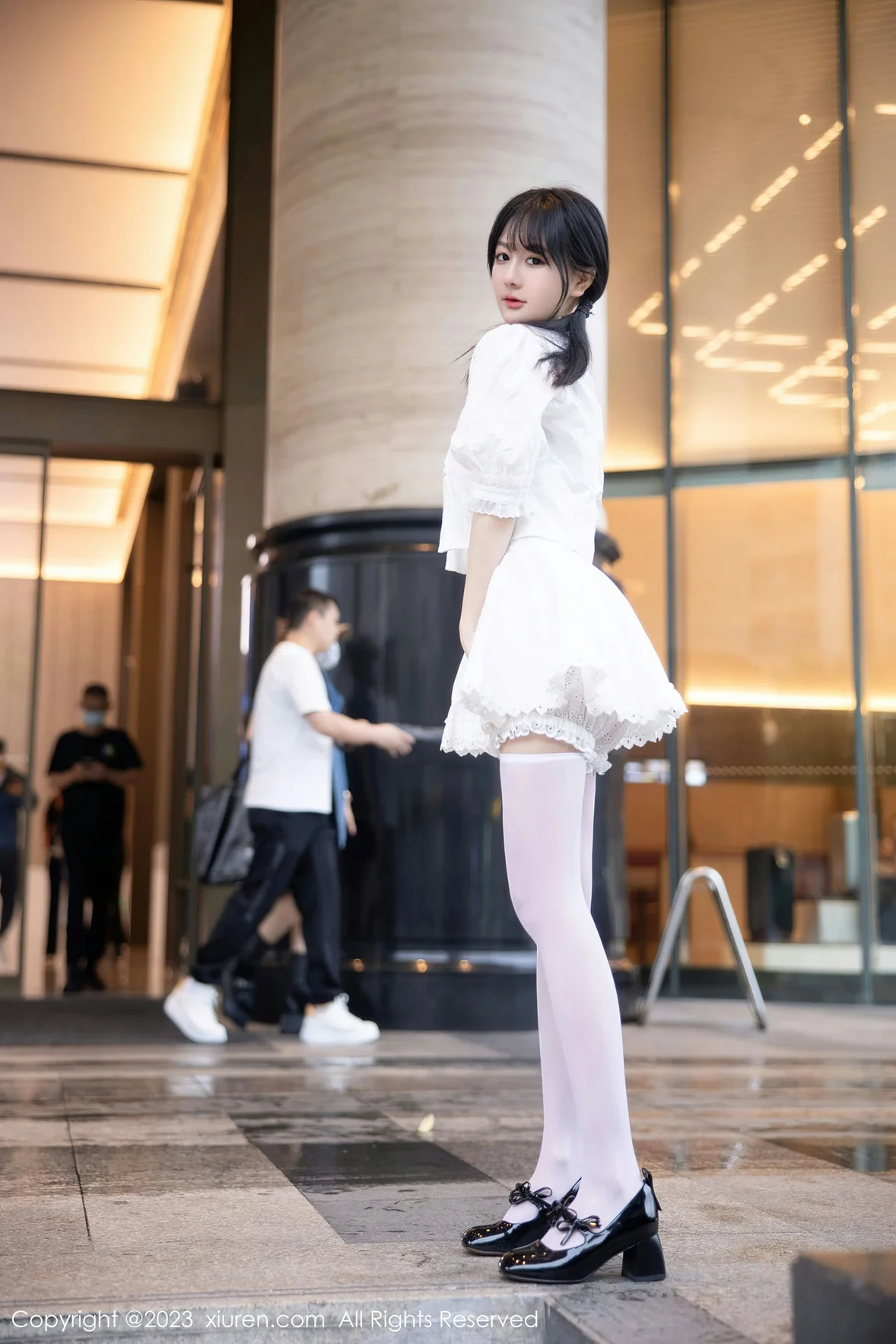 图片[8] - XiuRen 秀人 No.6933 幼幼 连衣短裙性感写真 [84P] - 机器猫次元 - 机器猫次元