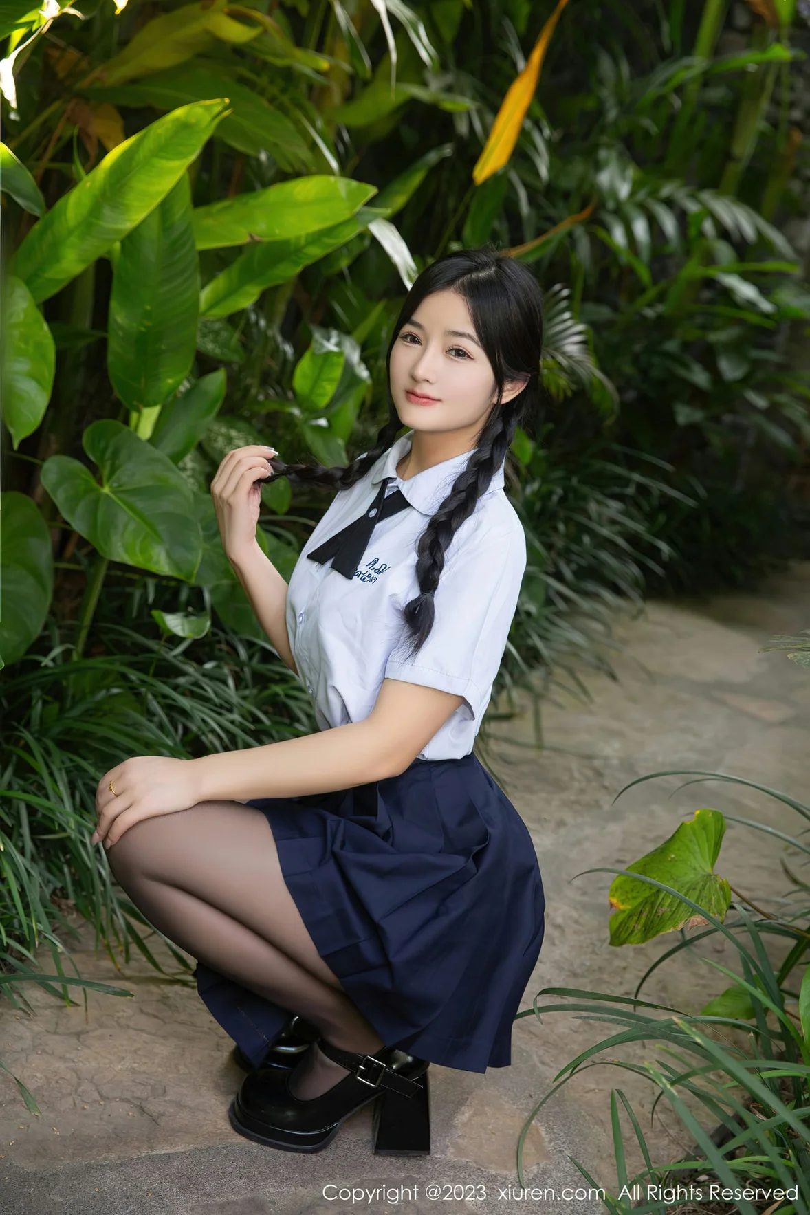 图片[2] - XiuRen 秀人 No.6940 谭小灵 新人学妹制服巴厘岛旅拍 [77P] - 机器猫次元 - 机器猫次元