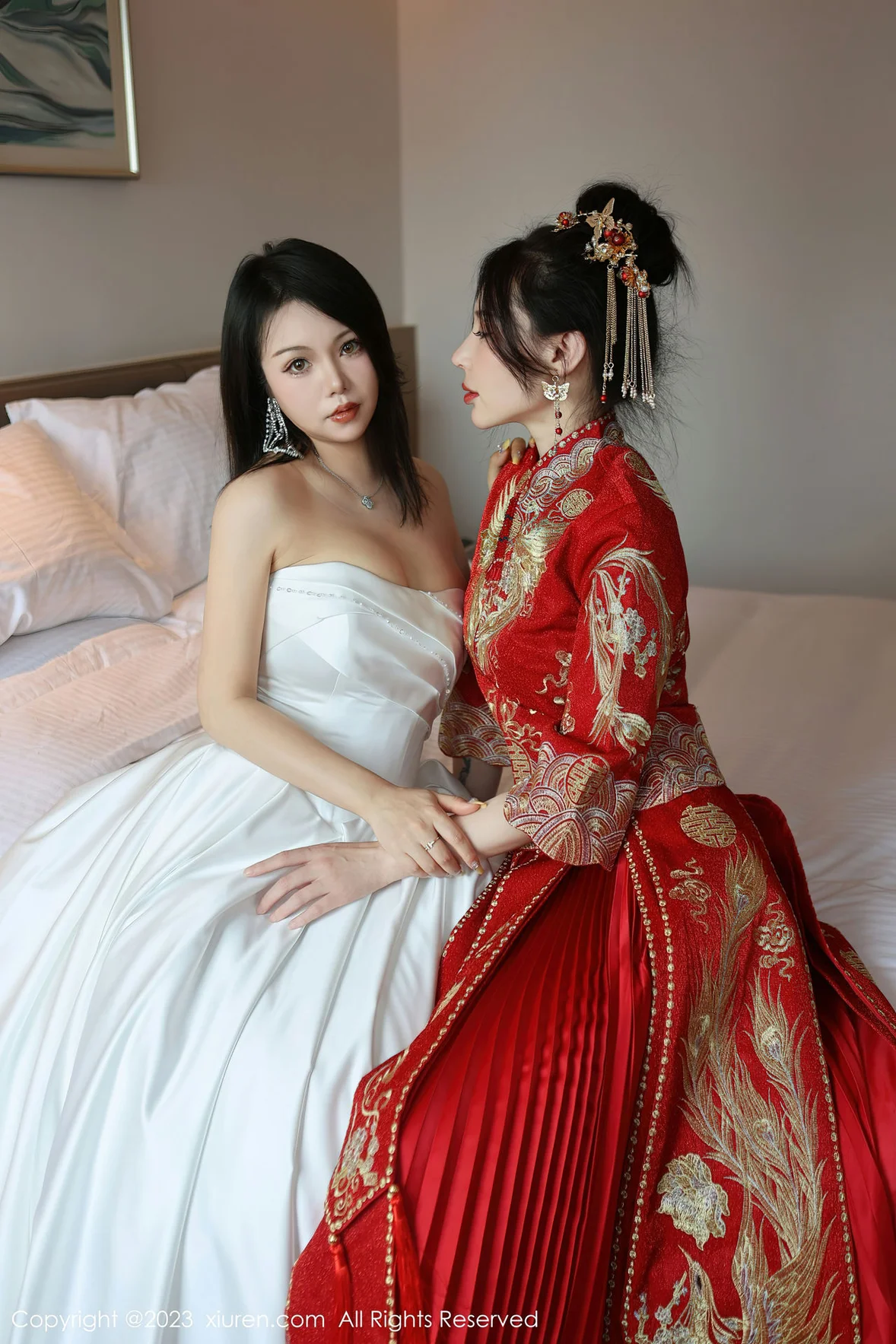 图片[3] - XiuRen 秀人 No.6957 曼柔两位性感女神模特合集写真 [86P] - 机器猫次元 - 机器猫次元