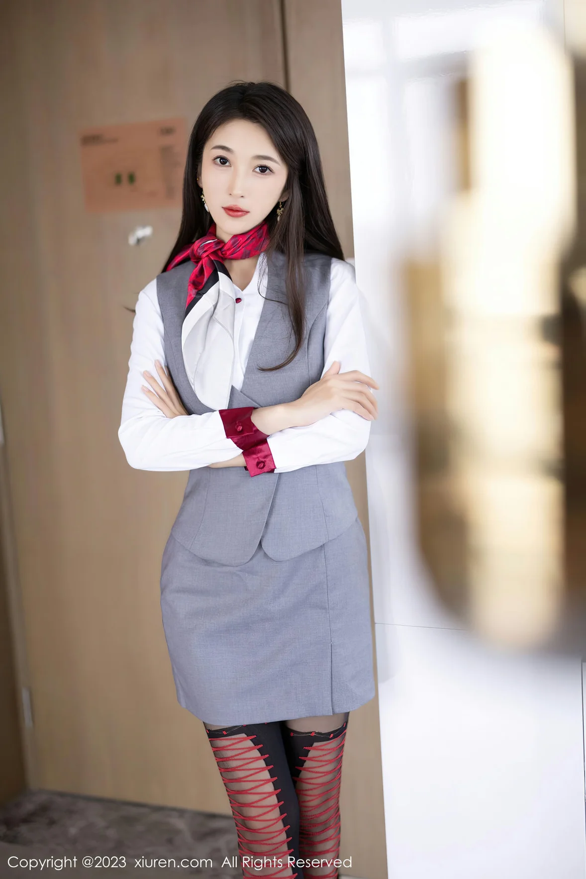 图片[1] - XiuRen 秀人 No.6967 林乐一 轻透连体衣性感写真 [88P] - 机器猫次元 - 机器猫次元