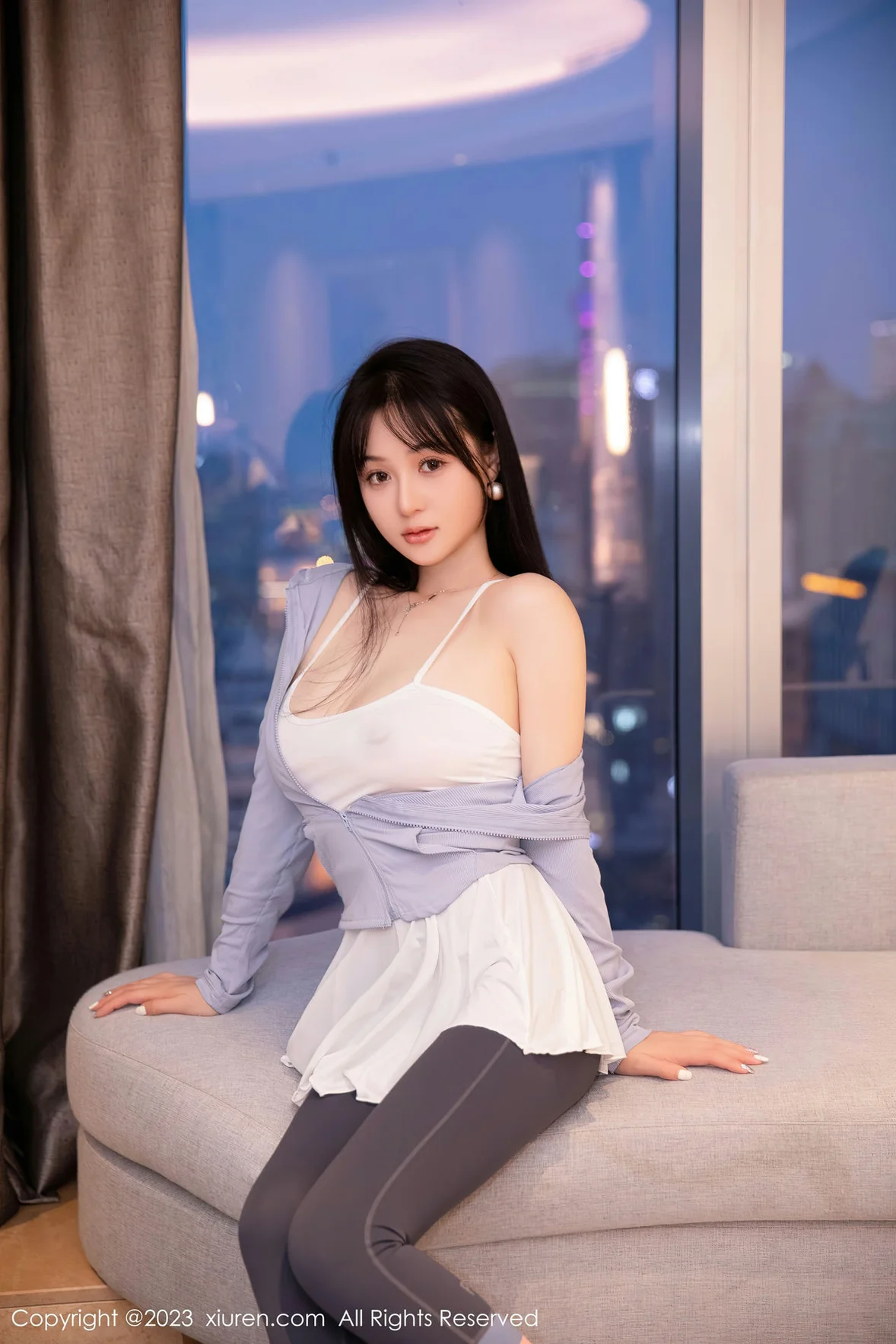图片[8] - XiuRen 秀人 No.6968 柚琪Rich 轻透吊带性感写真 [84P] - 机器猫次元 - 机器猫次元