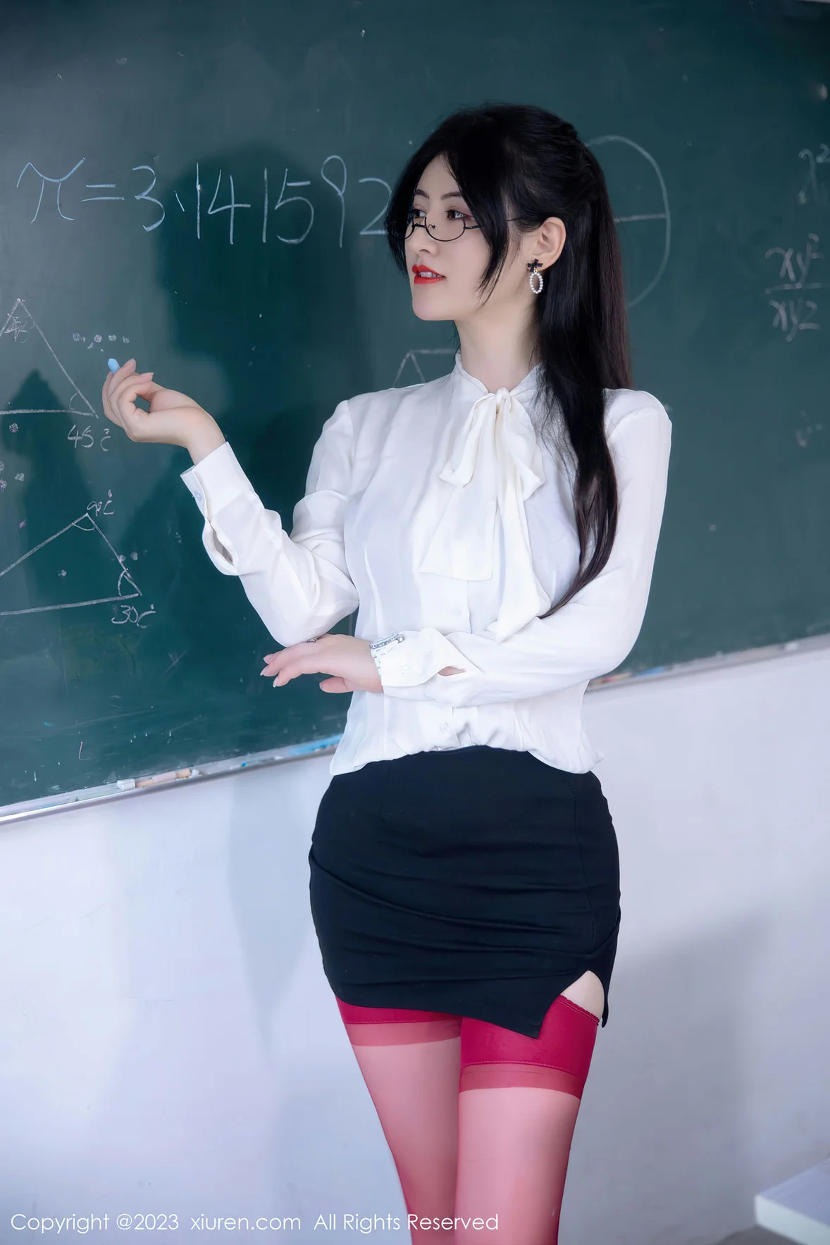 图片[7] - XiuRen 秀人 No.6980 诗诗kiki 教师角色扮演性感写真 [94P] - 机器猫次元 - 机器猫次元