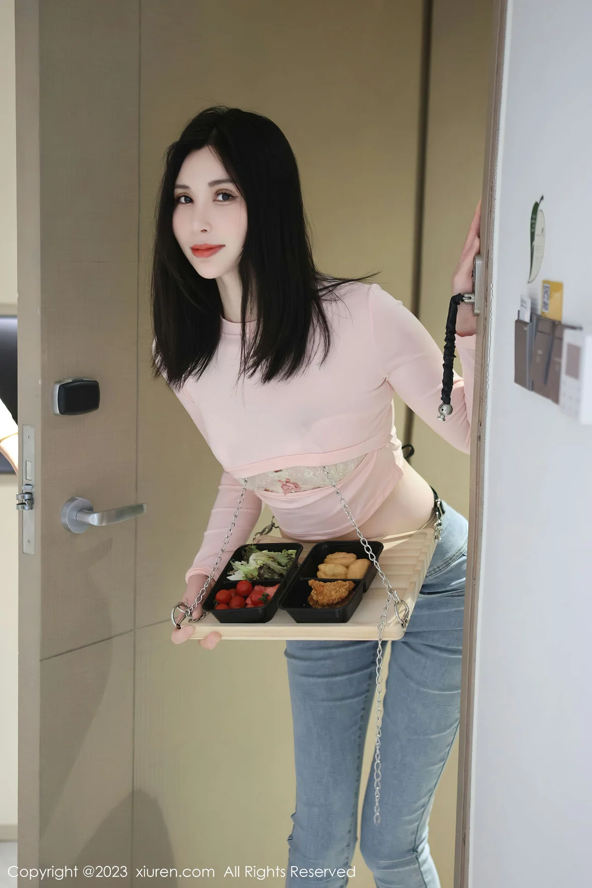 图片[7] - XiuRen 秀人 No.6992 曼柔 粉色蕾丝内衣性感写真 [83P] - 机器猫次元 - 机器猫次元