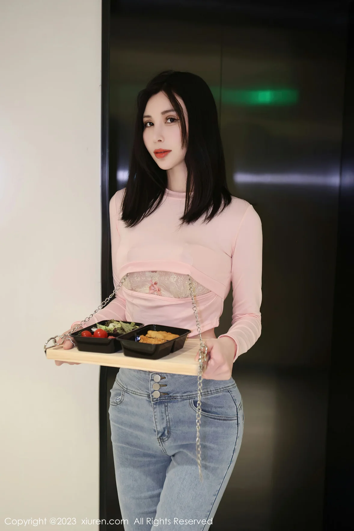 图片[2] - XiuRen 秀人 No.6992 曼柔 粉色蕾丝内衣性感写真 [83P] - 机器猫次元 - 机器猫次元