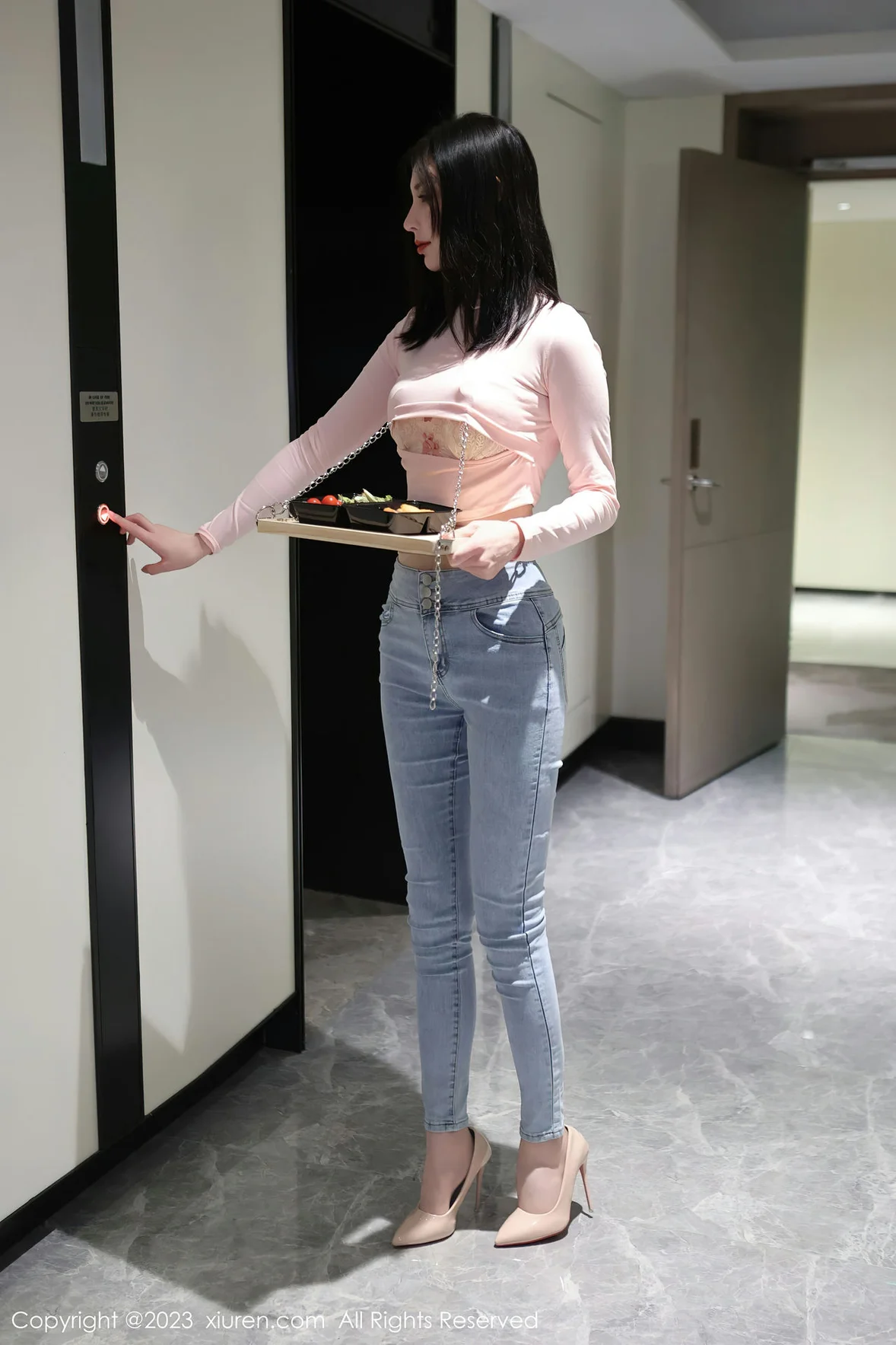 图片[3] - XiuRen 秀人 No.6992 曼柔 粉色蕾丝内衣性感写真 [83P] - 机器猫次元 - 机器猫次元