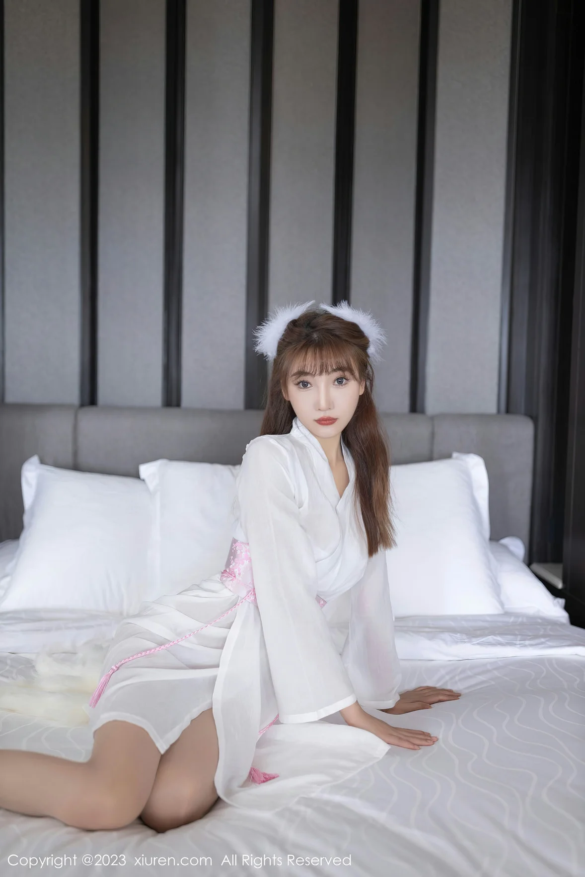 图片[6] - XiuRen 秀人 No.6999 陆萱萱 白狐装扮泰国旅拍 [81P] - 机器猫次元 - 机器猫次元
