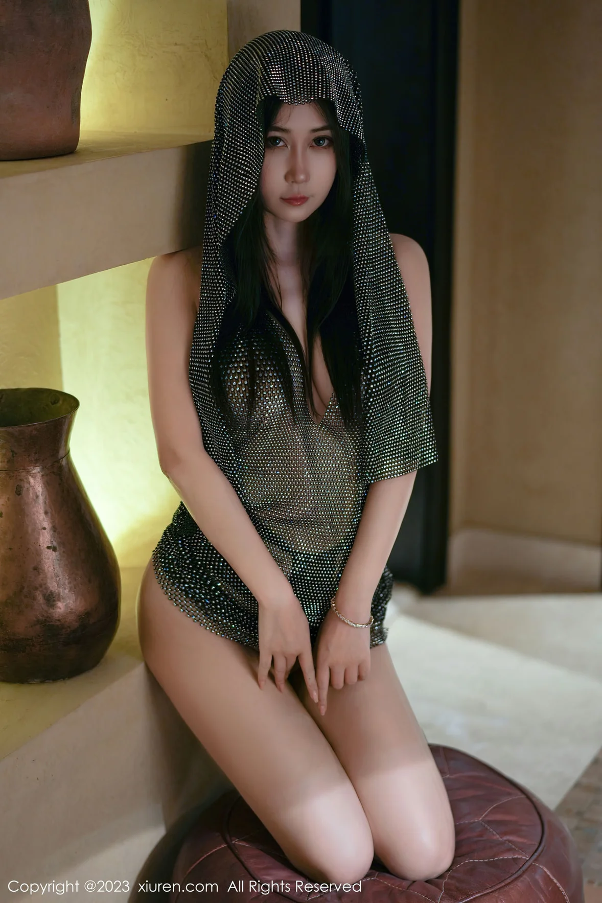 图片[6] - XiuRen 秀人 No.7003 laura阿姣 绿色轻透短裙写真 [71P] - 机器猫次元 - 机器猫次元