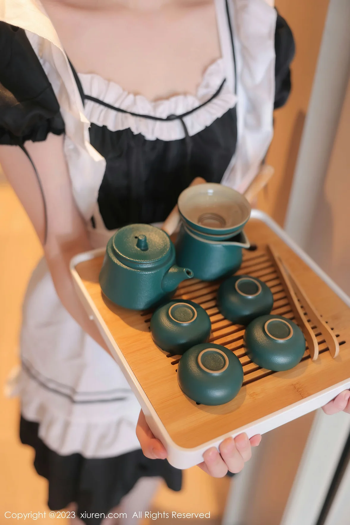 图片[5] - XiuRen 秀人 No.7034 林悠悠 黑色女仆性感写真 [85P] - 机器猫次元 - 机器猫次元