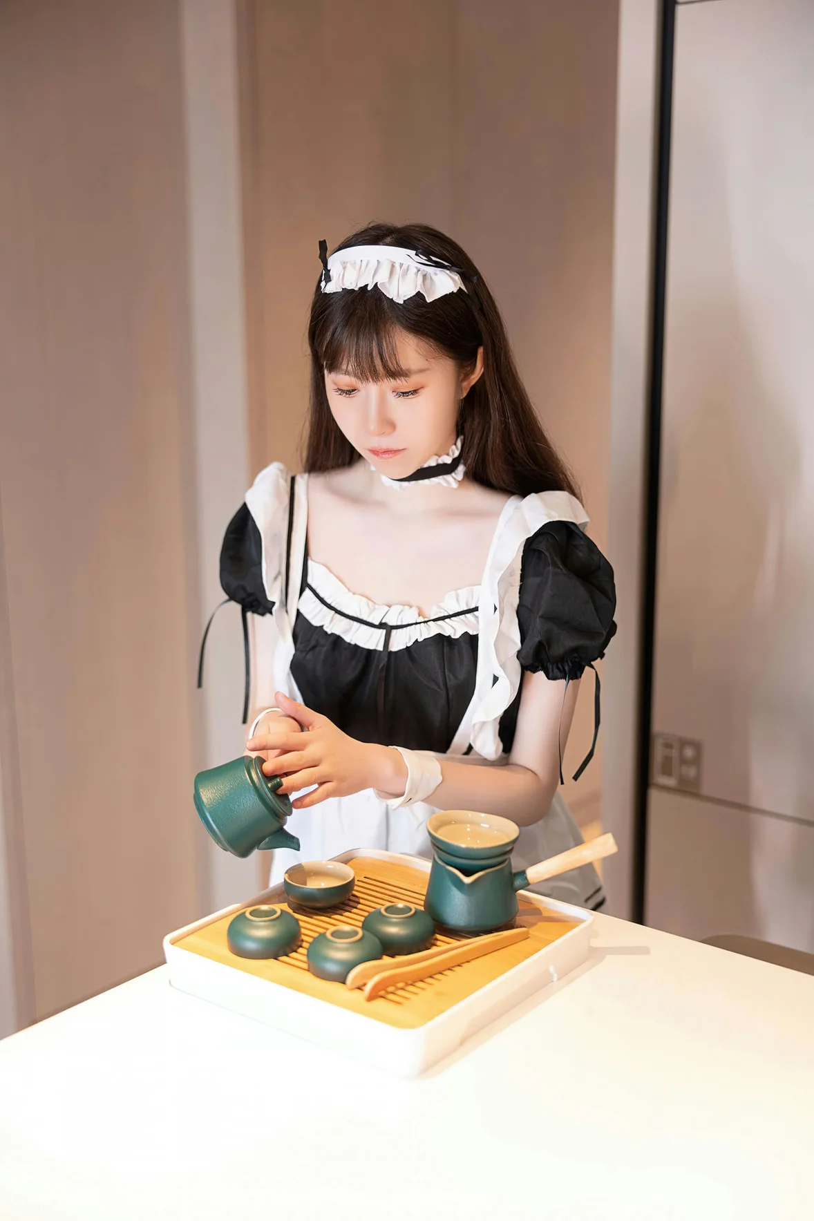 图片[8] - XiuRen 秀人 No.7034 林悠悠 黑色女仆性感写真 [85P] - 机器猫次元 - 机器猫次元