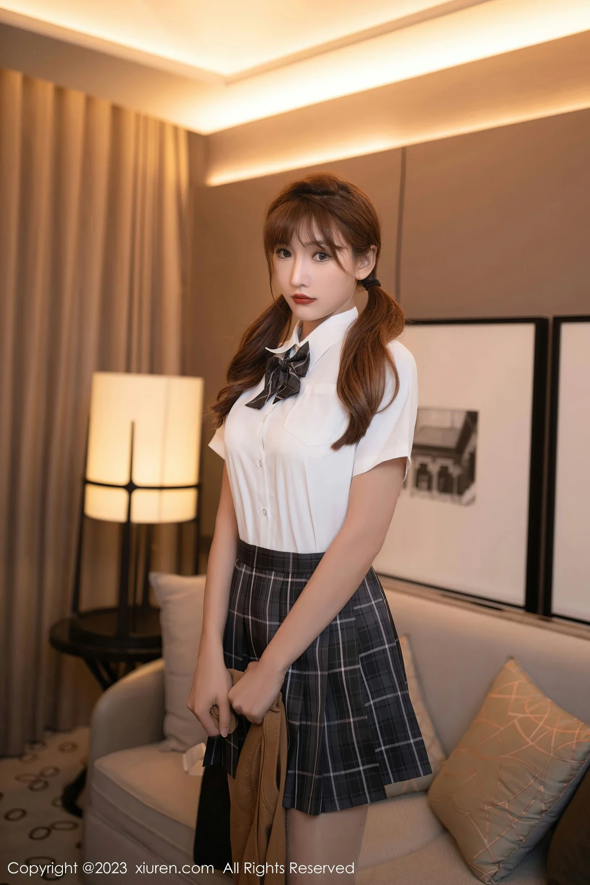 图片[5] - XiuRen 秀人 No.7038 陆萱萱 性感学生装扮泰国旅拍 [81P] - 机器猫次元 - 机器猫次元