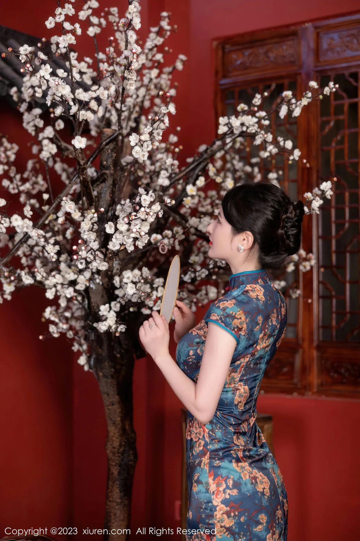 图片[7] - XiuRen 秀人 No.7051 诗诗kiki 蓝色图纹旗袍性感写真 [83P] - 机器猫次元 - 机器猫次元