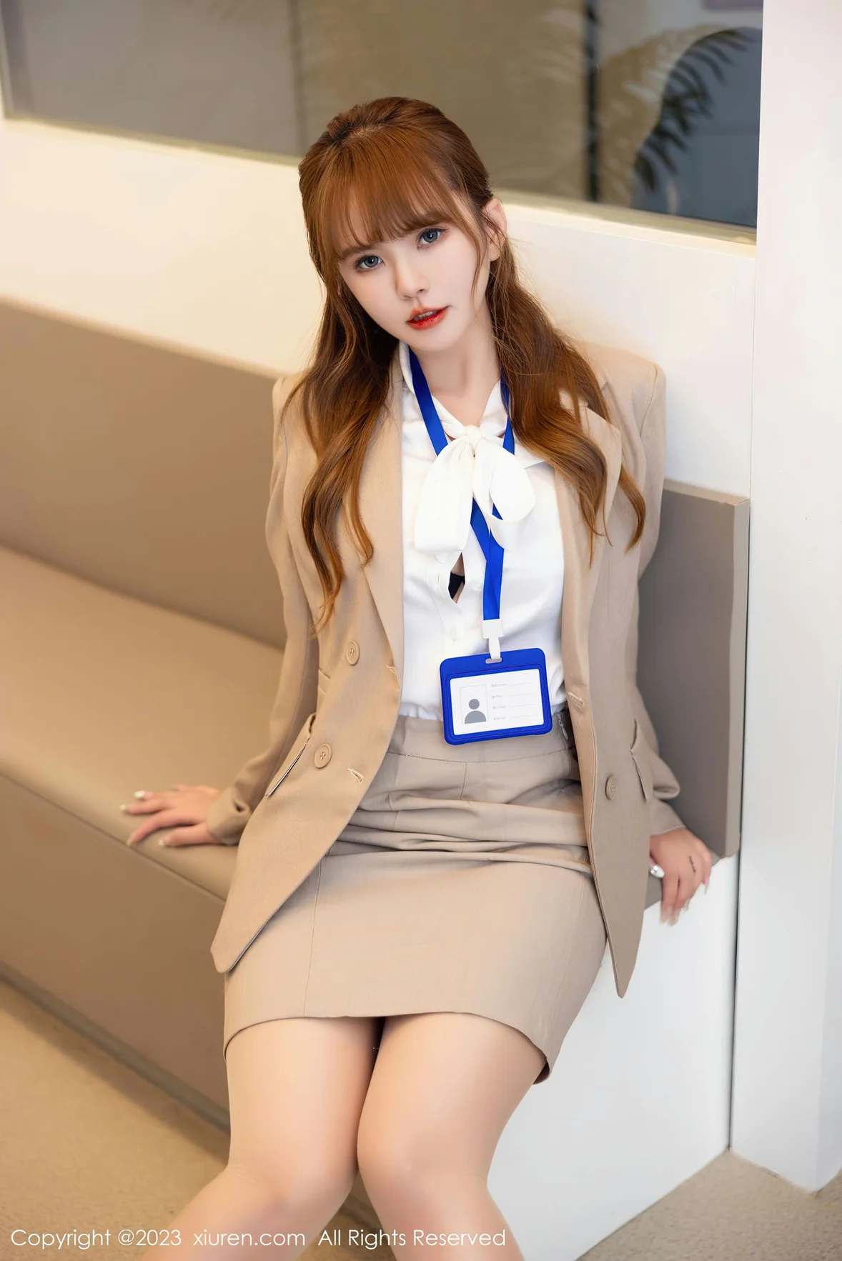 图片[7] - XiuRen 秀人 No.7073 张思允Nice Ol职业装性感写真 [90P] - 机器猫次元 - 机器猫次元