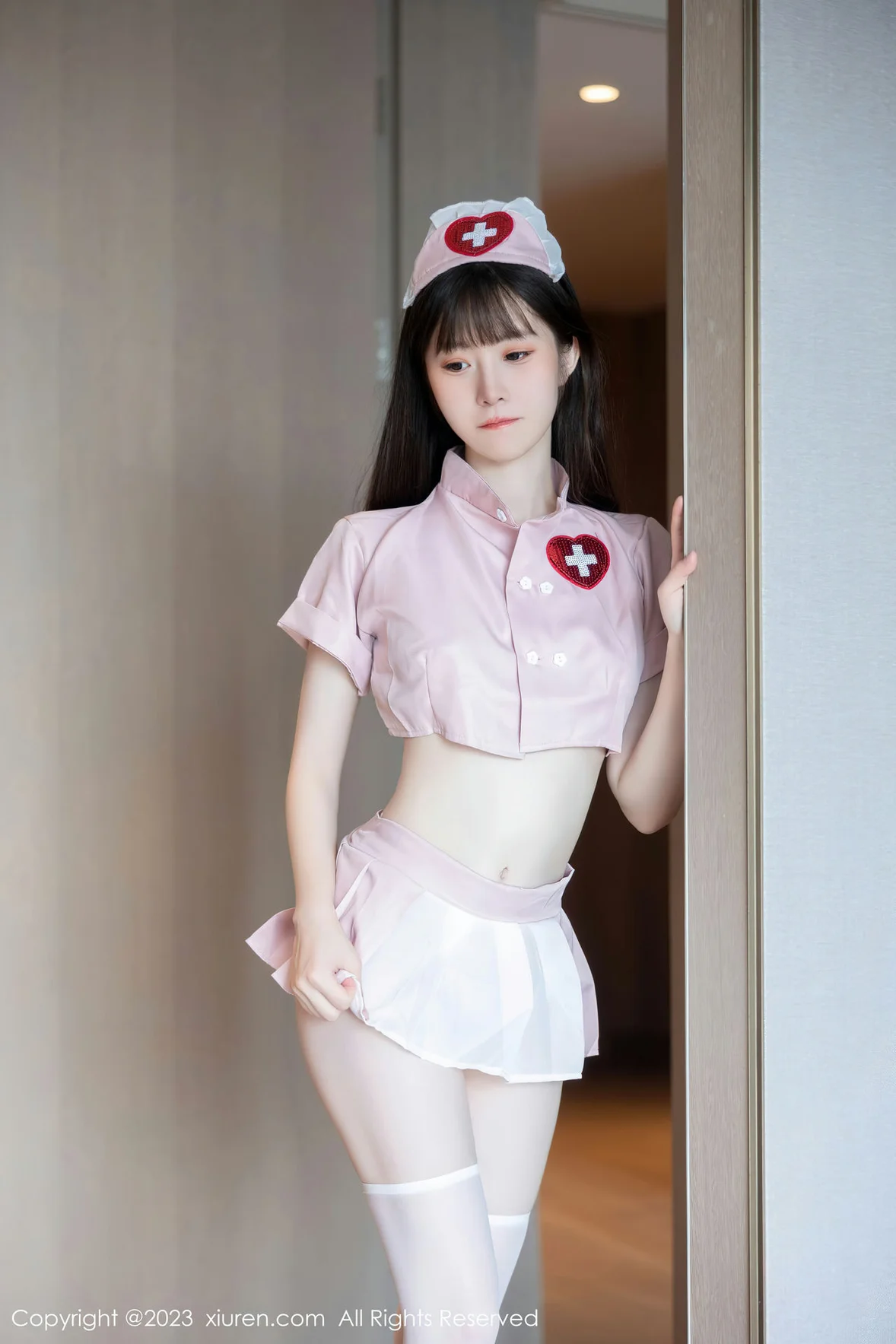 图片[7] - XiuRen 秀人 No.7090 林悠悠 情趣护士性感写真 [80P] - 机器猫次元 - 机器猫次元