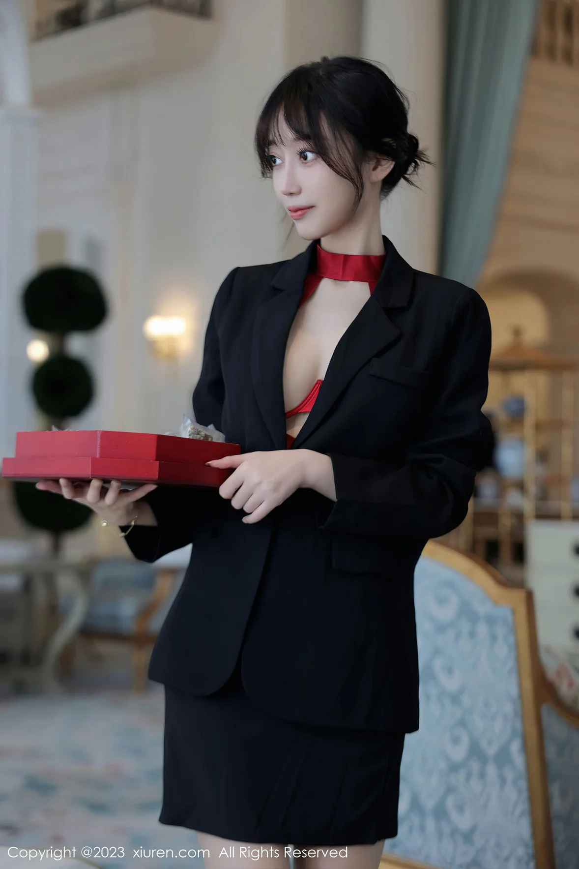 图片[3] - XiuRen 秀人 No.7102 玥儿玥er 红色情趣杭州旅拍 [64P] - 机器猫次元 - 机器猫次元