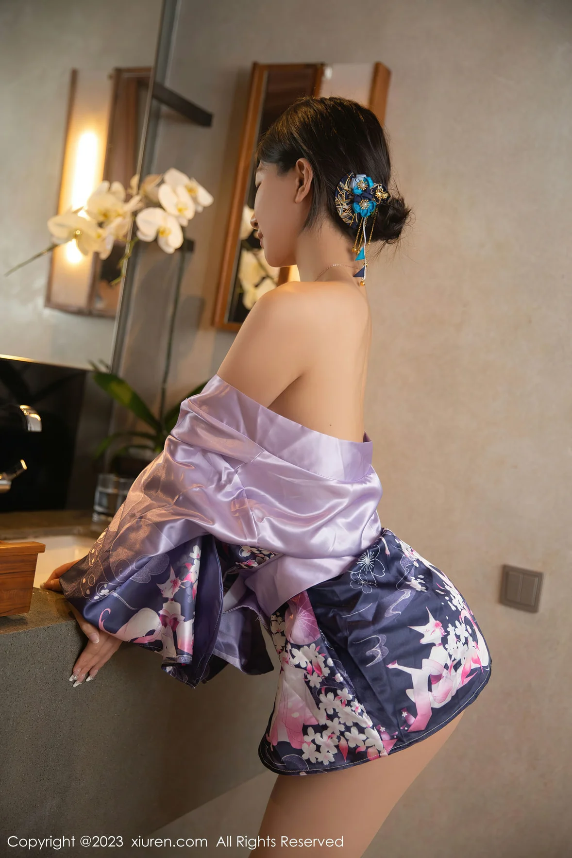 图片[7] - XiuRen 秀人 No.7109 808 熊小诺 日式紫色和服巴厘岛旅拍 [71P] - 机器猫次元 - 机器猫次元