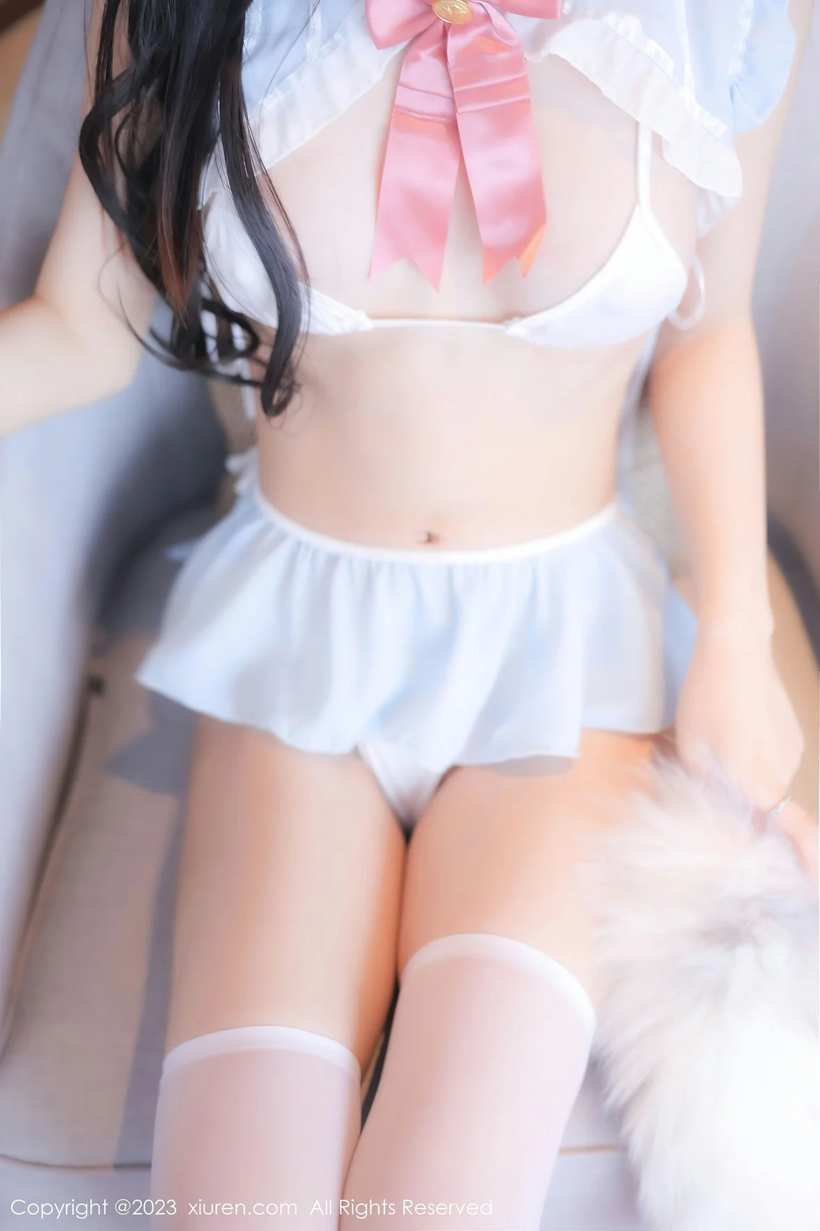 图片[8] - XiuRen 秀人 No.7134 幼幼 蓝色卡哇伊性感写真 [95P] - 机器猫次元 - 机器猫次元