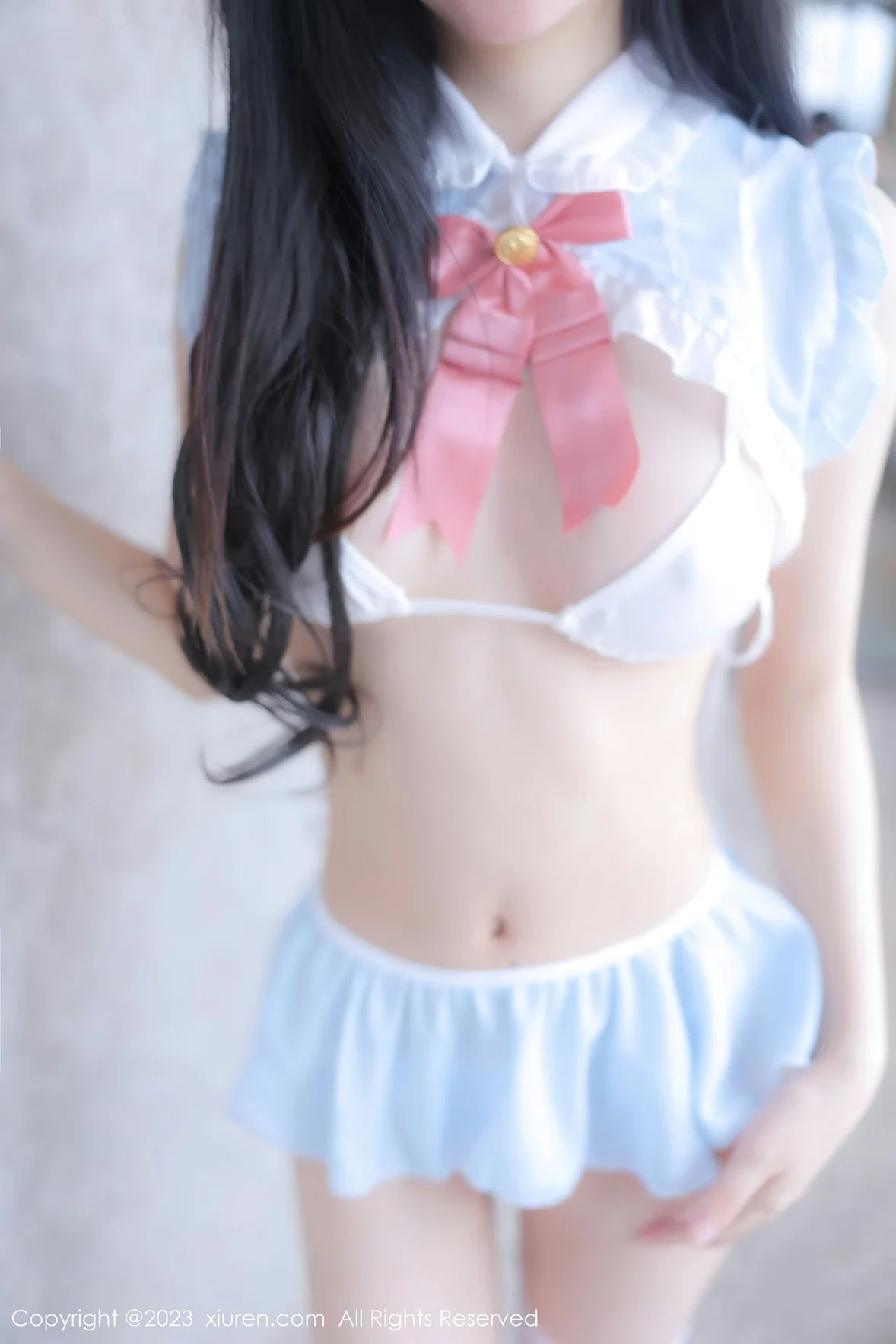 图片[1] - XiuRen 秀人 No.7134 幼幼 蓝色卡哇伊性感写真 [95P] - 机器猫次元 - 机器猫次元