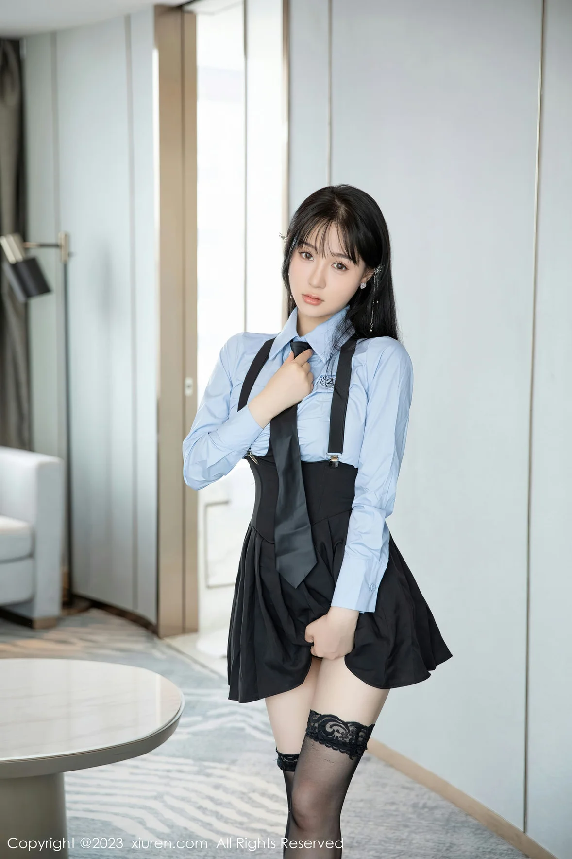 图片[6] - XiuRen 秀人 No.7140 柚琪Rich 性感学妹装扮 [77P] - 机器猫次元 - 机器猫次元