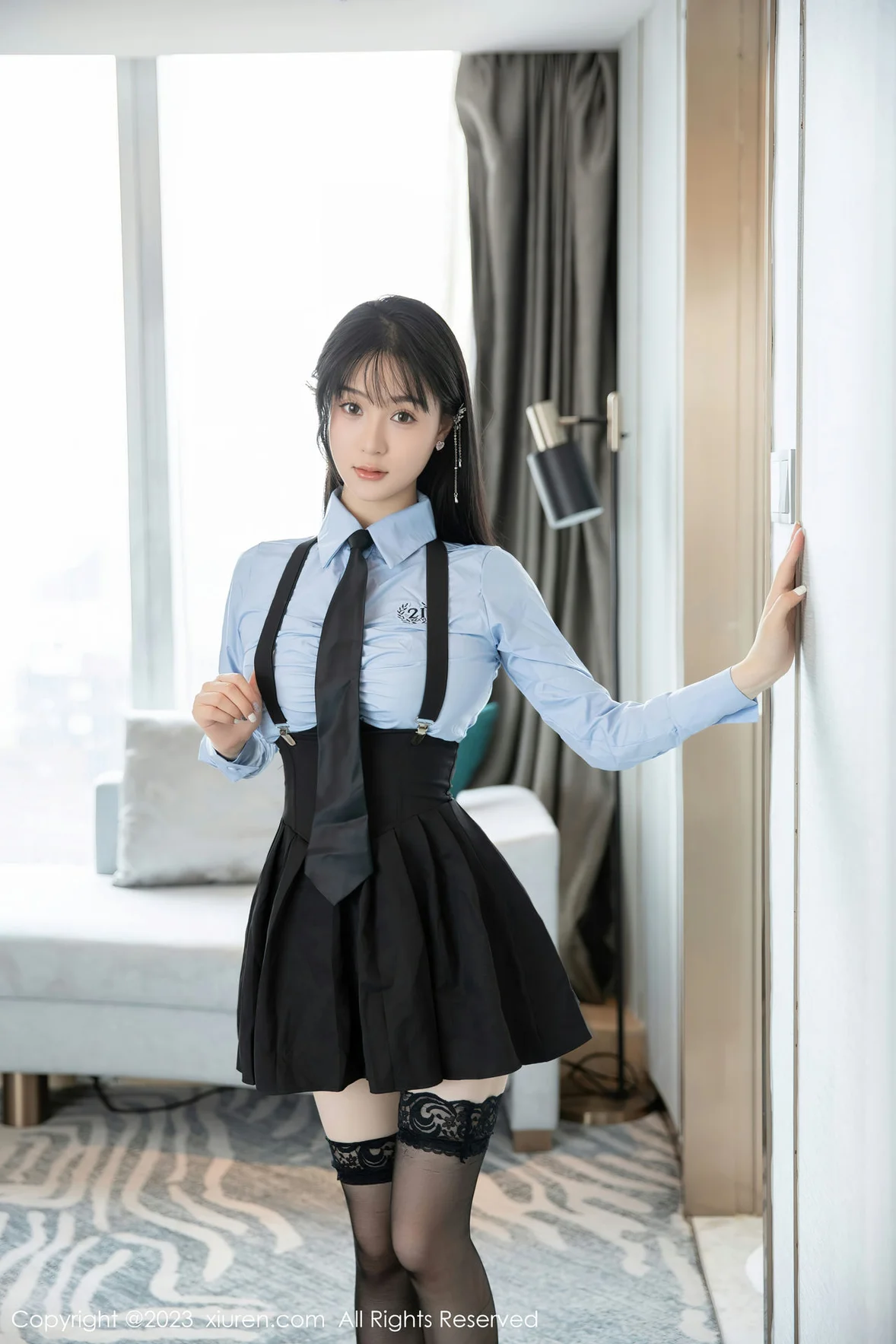 图片[1] - XiuRen 秀人 No.7140 柚琪Rich 性感学妹装扮 [77P] - 机器猫次元 - 机器猫次元