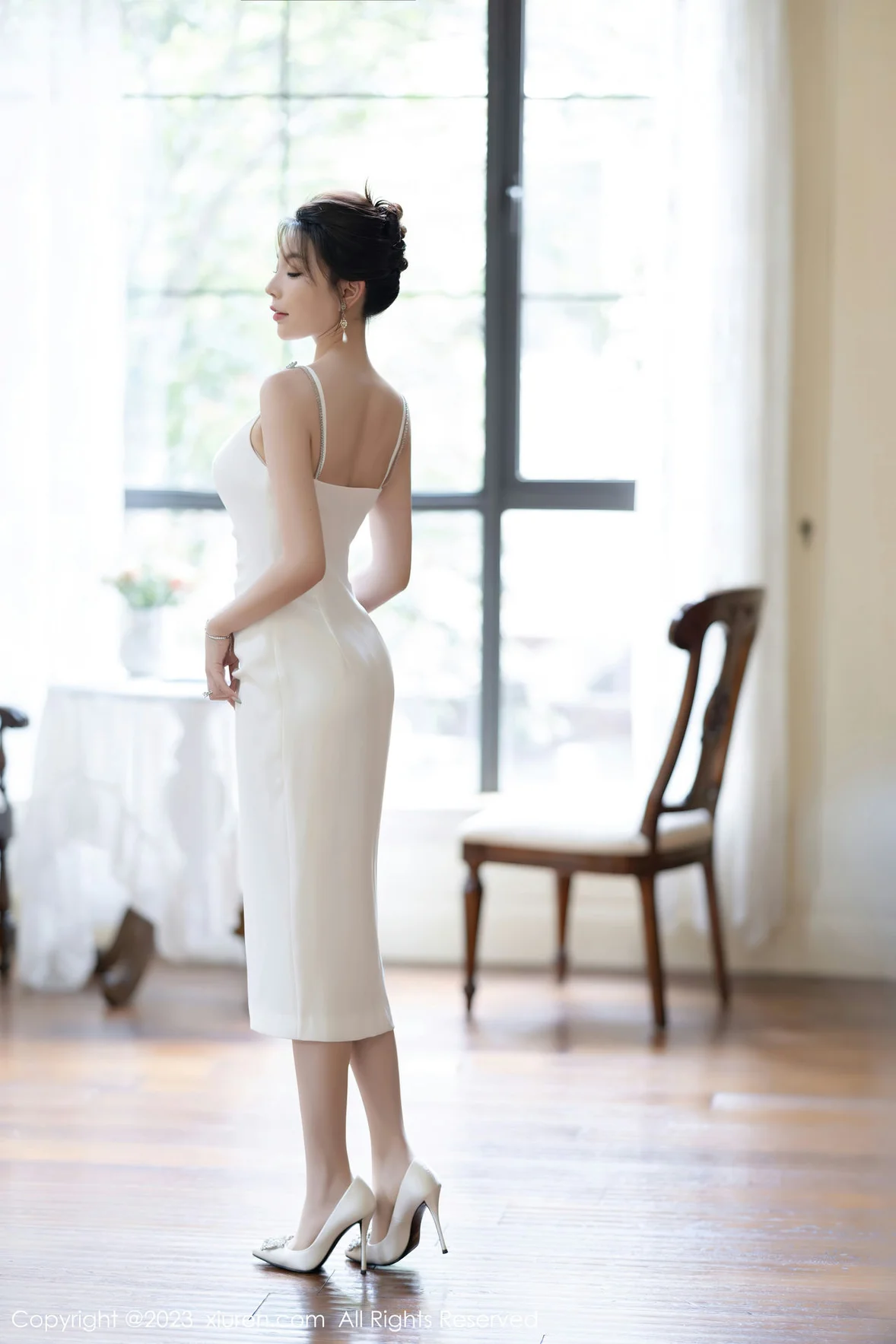 图片[3] - XiuRen 秀人 No.7155 徐莉芝Booty 白色蕾丝性感写真 [91P] - 机器猫次元 - 机器猫次元