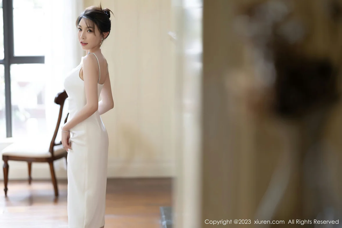 图片[2] - XiuRen 秀人 No.7155 徐莉芝Booty 白色蕾丝性感写真 [91P] - 机器猫次元 - 机器猫次元