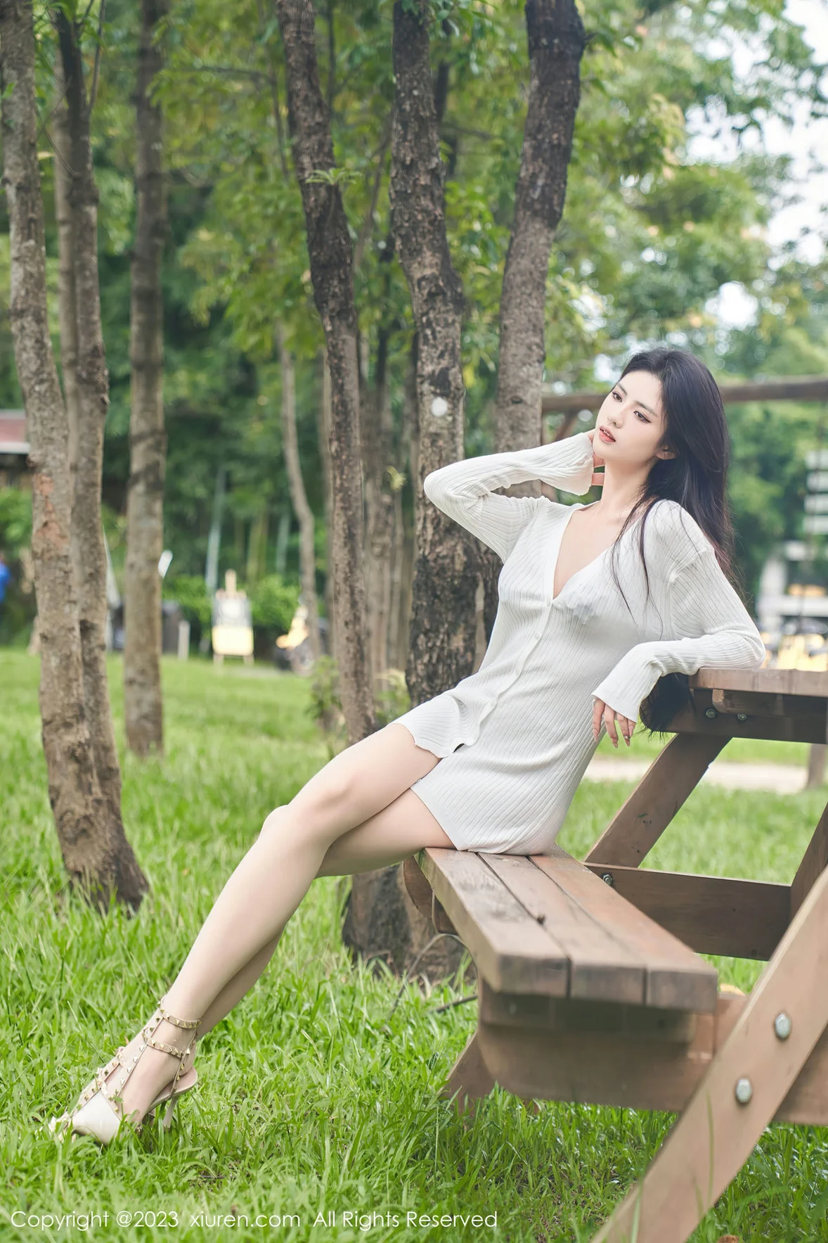 图片[1] - XiuRen 秀人 No.7162 浅浅Danny 户外拍摄性感写真 [91P] - 机器猫次元 - 机器猫次元