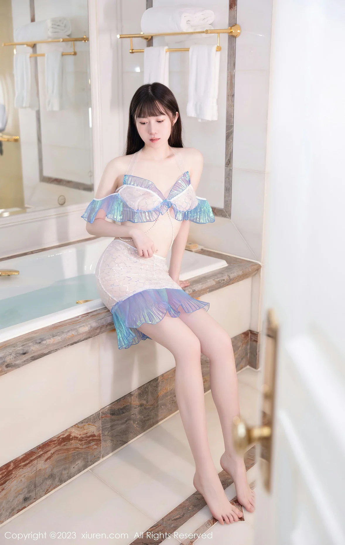 图片[5] - XiuRen 秀人 No.7173 林悠悠 美人鱼装扮性感写真 [68P] - 机器猫次元 - 机器猫次元