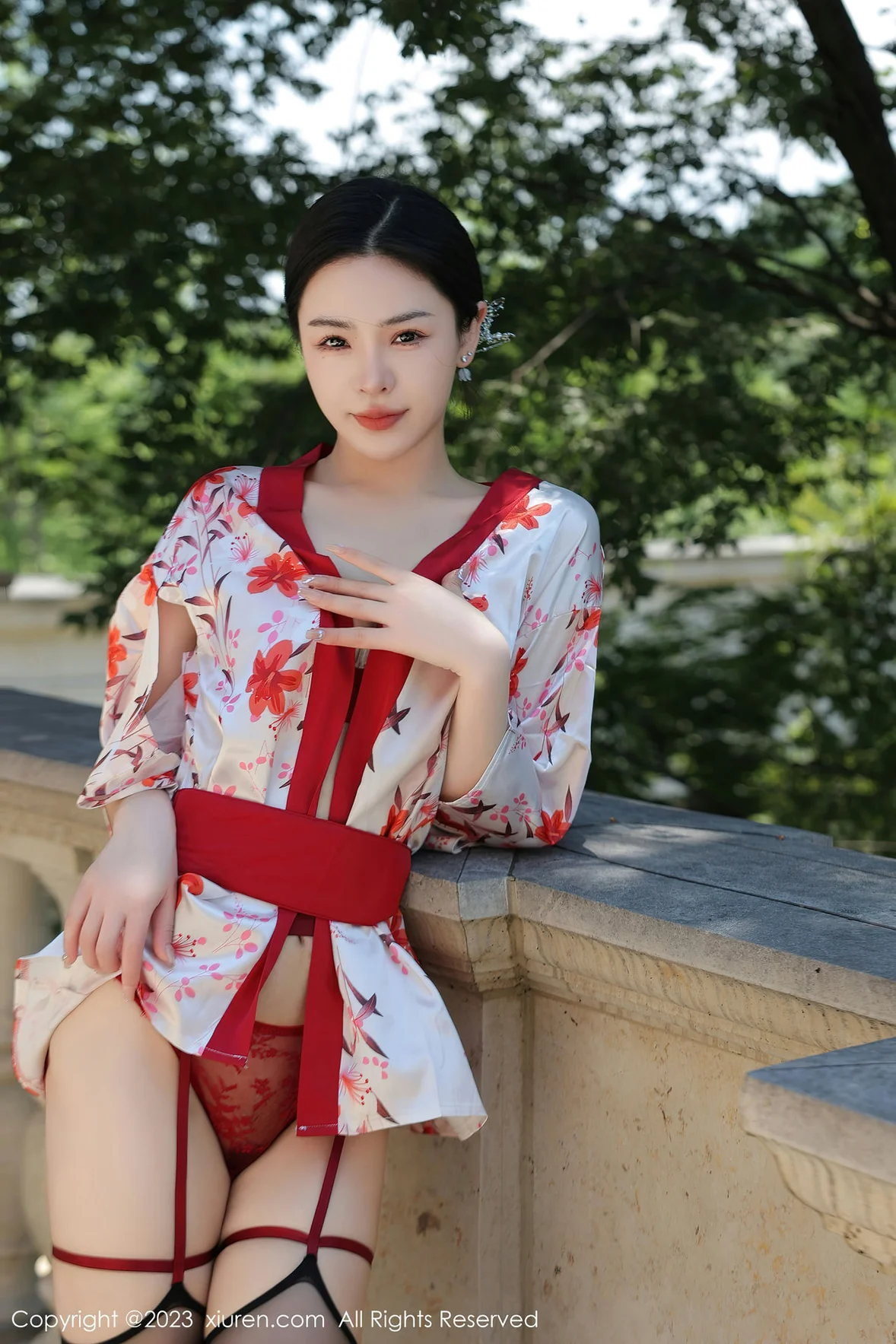 图片[4] - XiuRen 秀人 No.7177 米粒子 丝绸睡衣性感写真 [51P] - 机器猫次元 - 机器猫次元