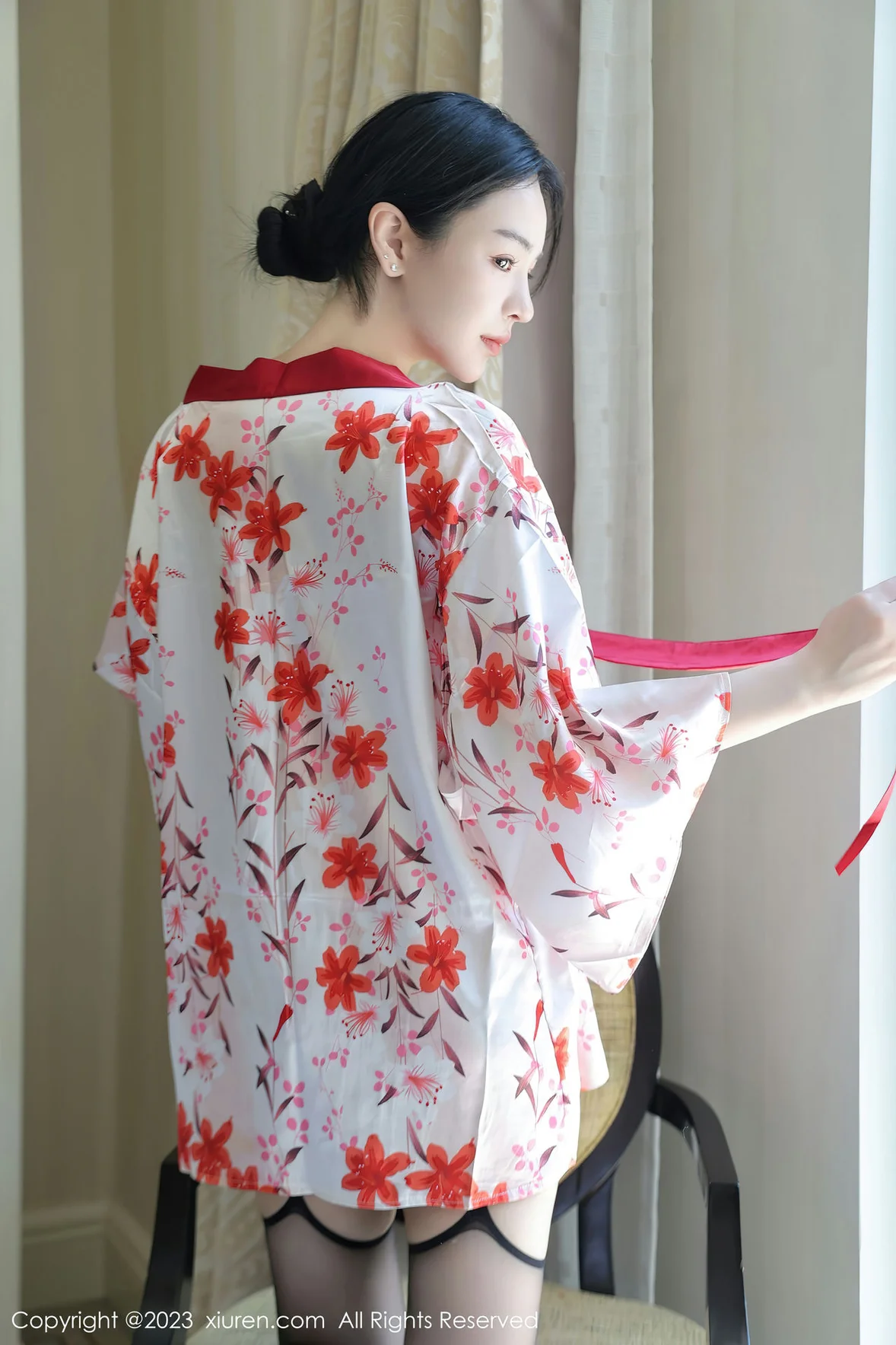 图片[8] - XiuRen 秀人 No.7177 米粒子 丝绸睡衣性感写真 [51P] - 机器猫次元 - 机器猫次元