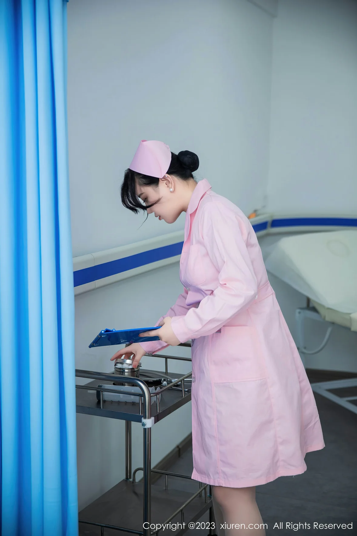 图片[3] - XiuRen 秀人 No.7199 王婉悠Queen 粉色情趣护士性感写真 [82P] - 机器猫次元 - 机器猫次元