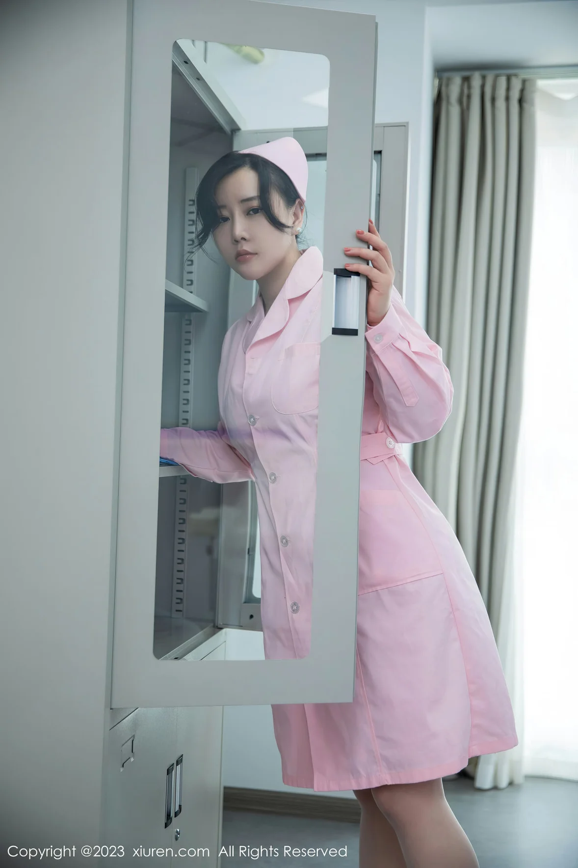图片[6] - XiuRen 秀人 No.7199 王婉悠Queen 粉色情趣护士性感写真 [82P] - 机器猫次元 - 机器猫次元