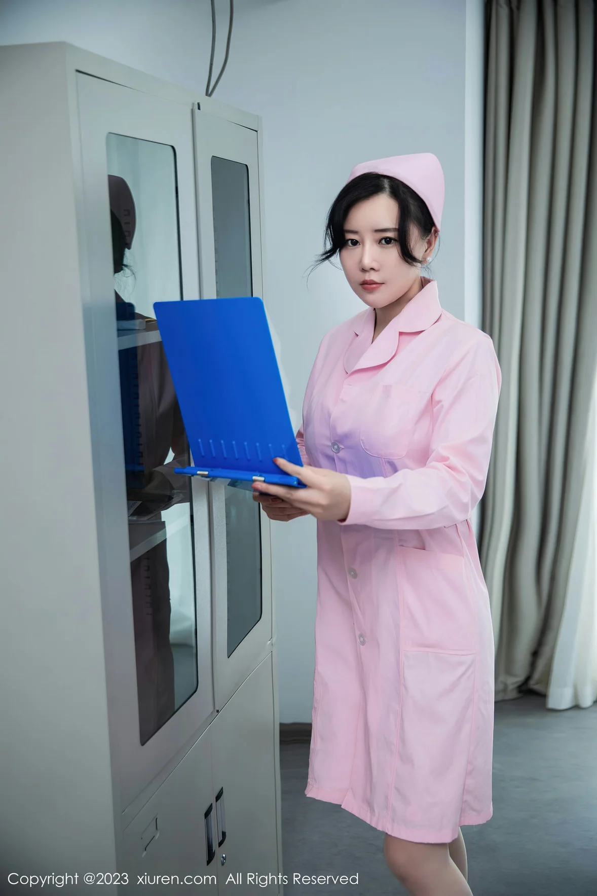 图片[5] - XiuRen 秀人 No.7199 王婉悠Queen 粉色情趣护士性感写真 [82P] - 机器猫次元 - 机器猫次元