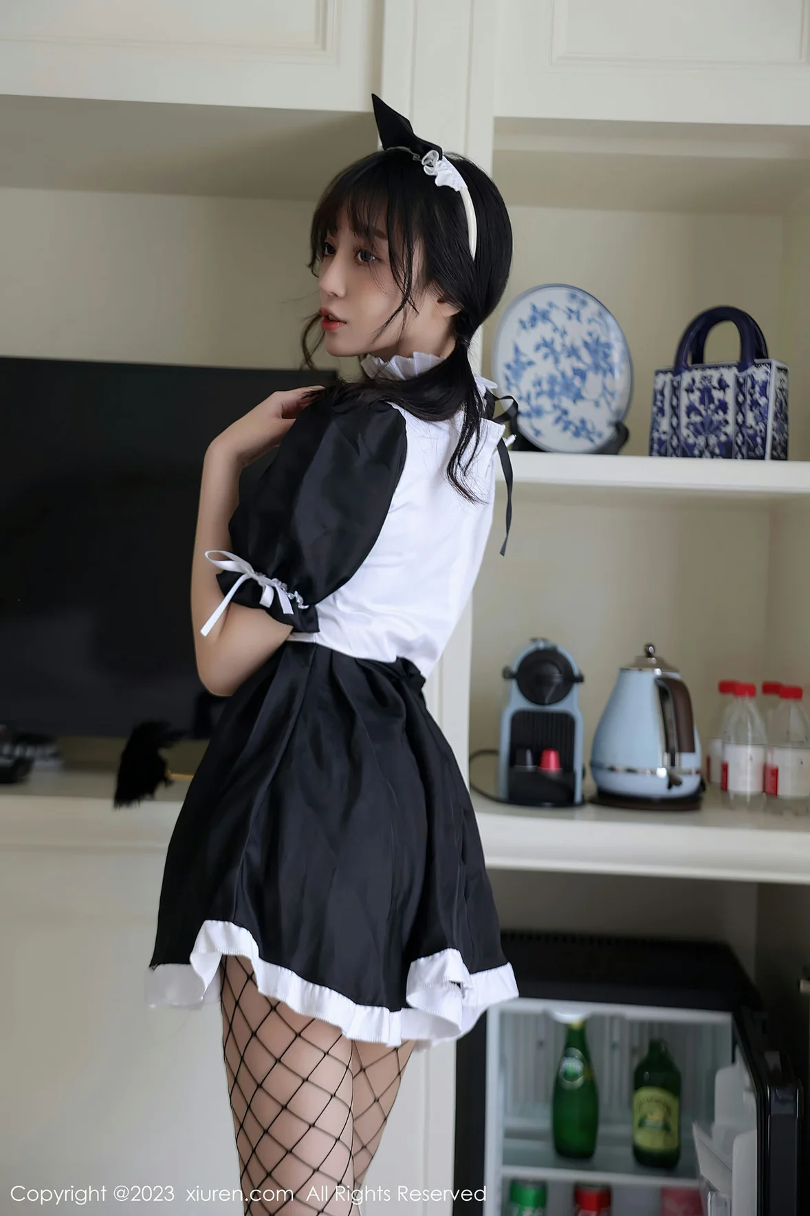 图片[4] - XiuRen 秀人 No.7217 玥儿玥er 黑白拼色女仆杭州旅拍 [76P] - 机器猫次元 - 机器猫次元