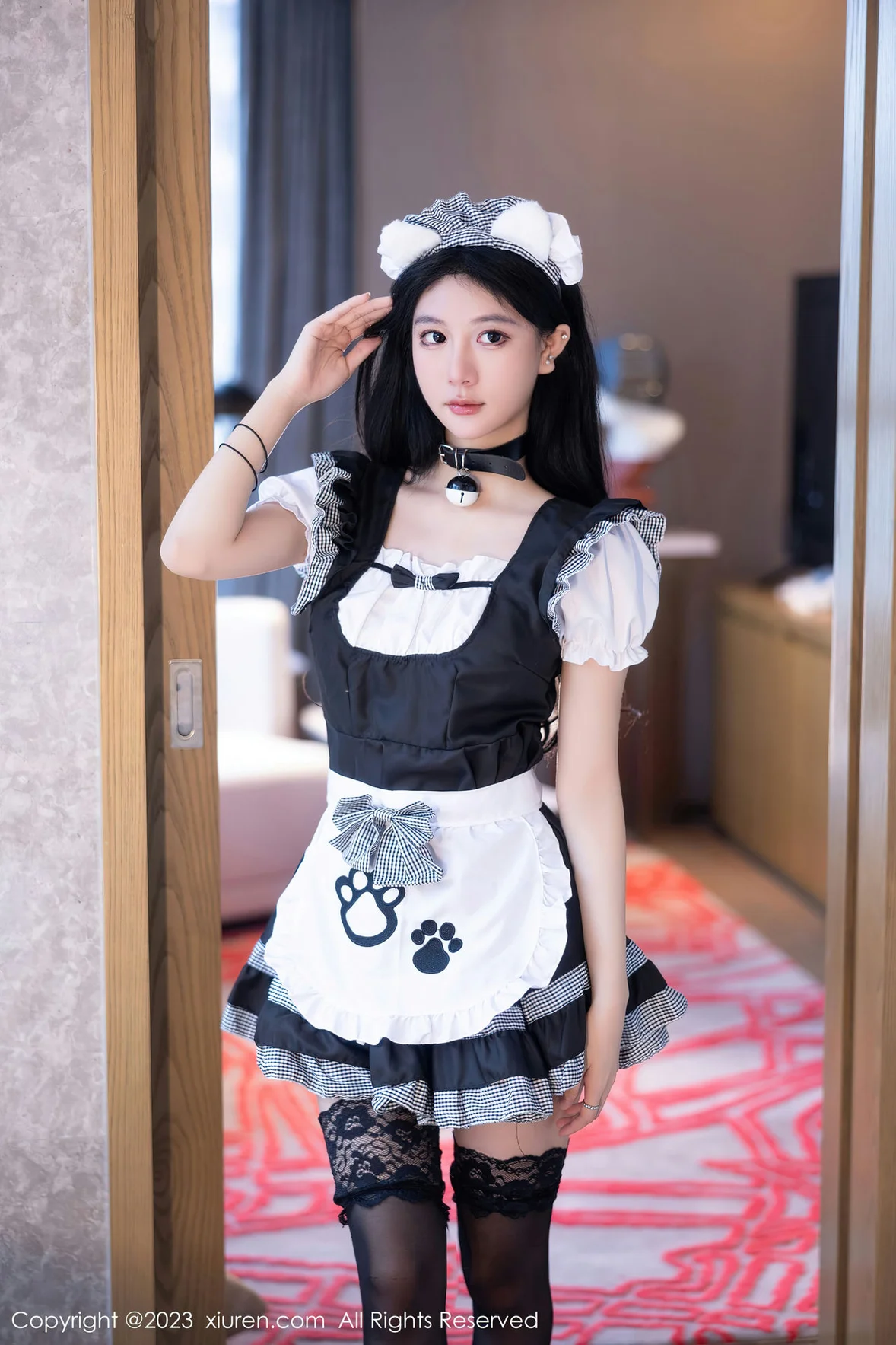 图片[8] - XiuRen 秀人 No.7237 幼幼 女仆装性感写真 [104P] - 机器猫次元 - 机器猫次元