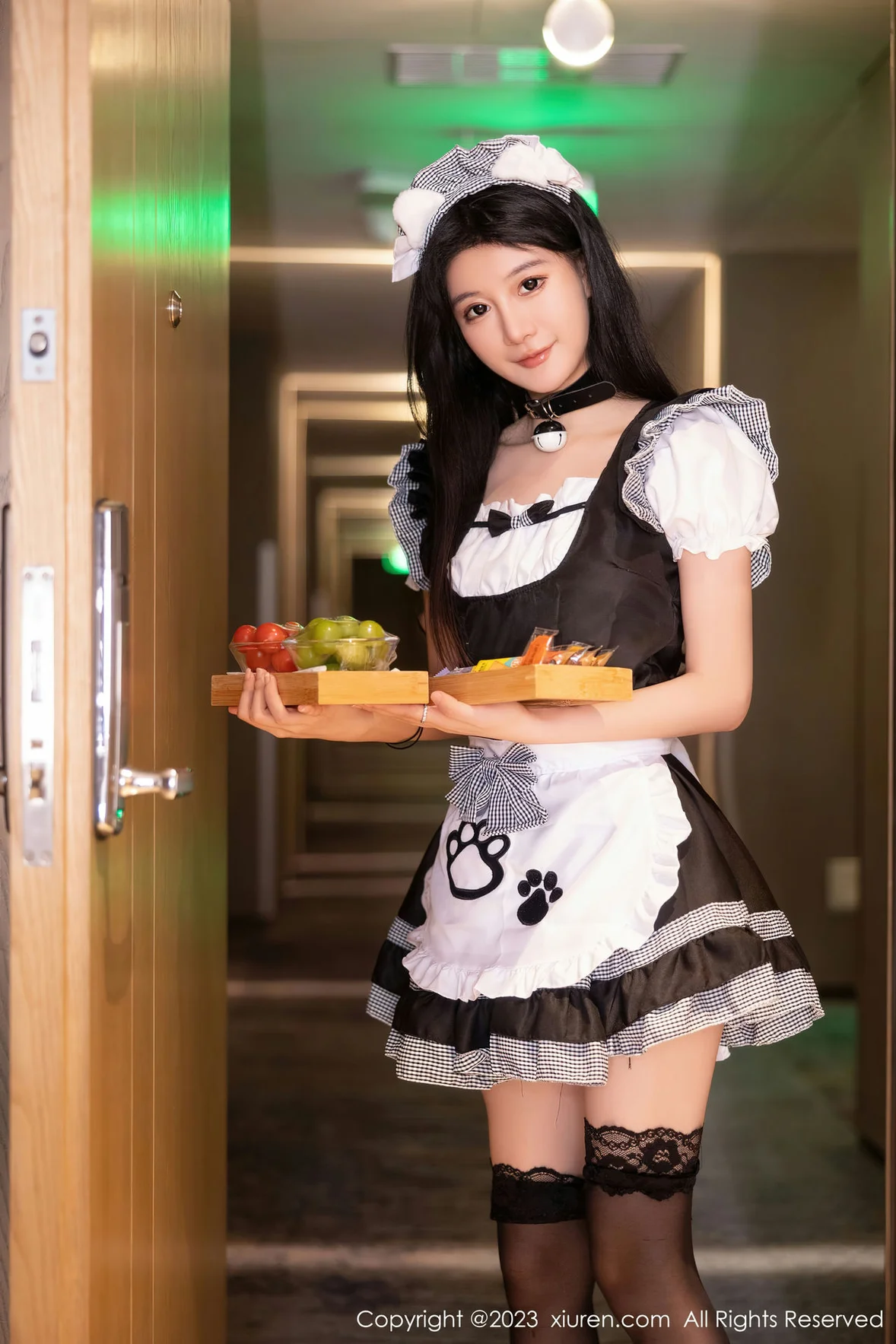图片[4] - XiuRen 秀人 No.7237 幼幼 女仆装性感写真 [104P] - 机器猫次元 - 机器猫次元